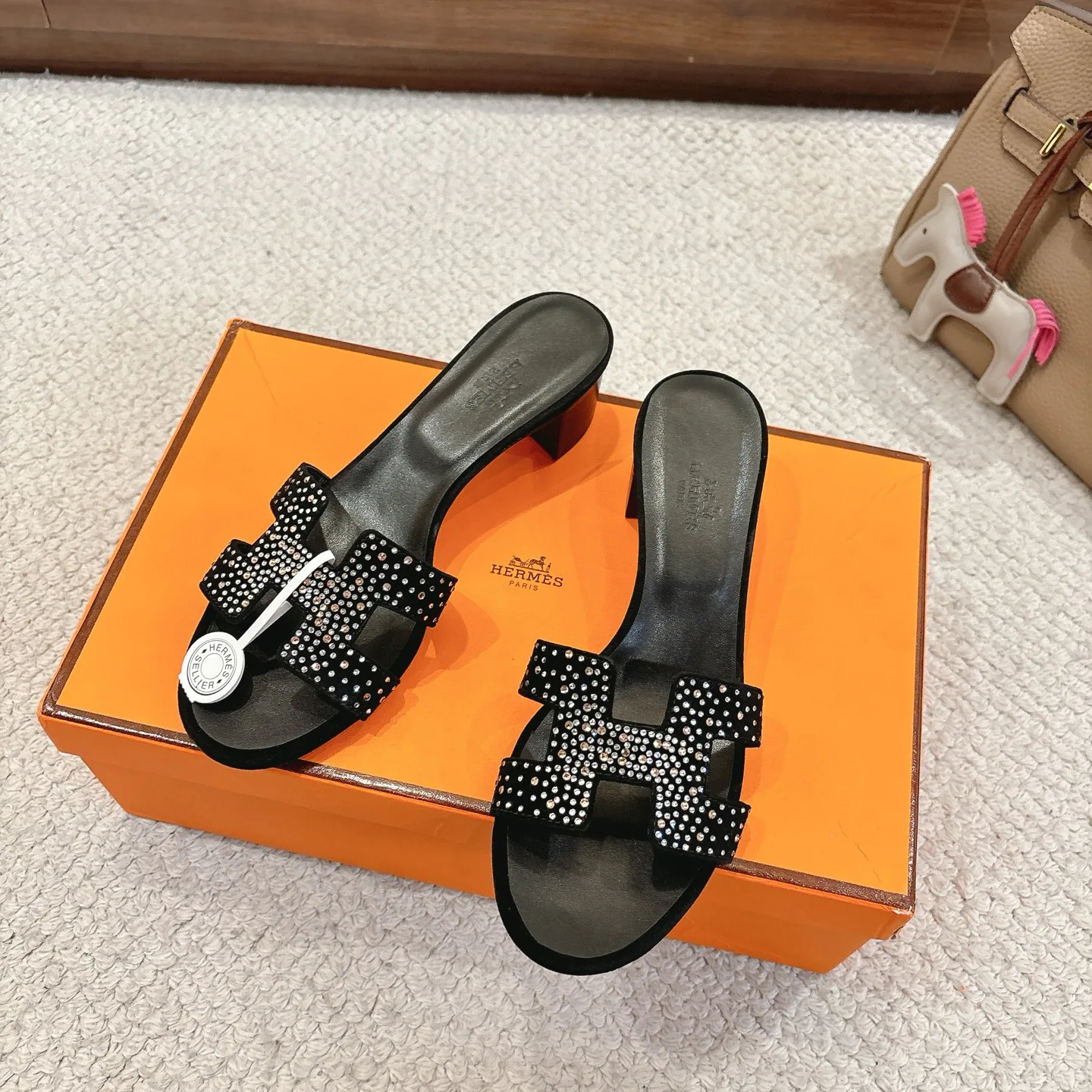 Шлепанцы Женские Hermes 11245946