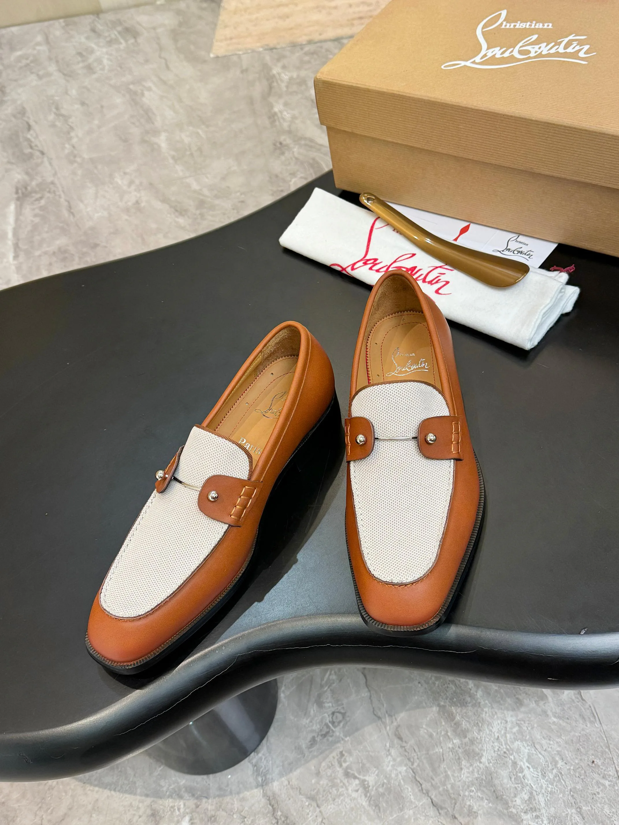 Лоферы И Туфли Мужские Christian Louboutin 18117276