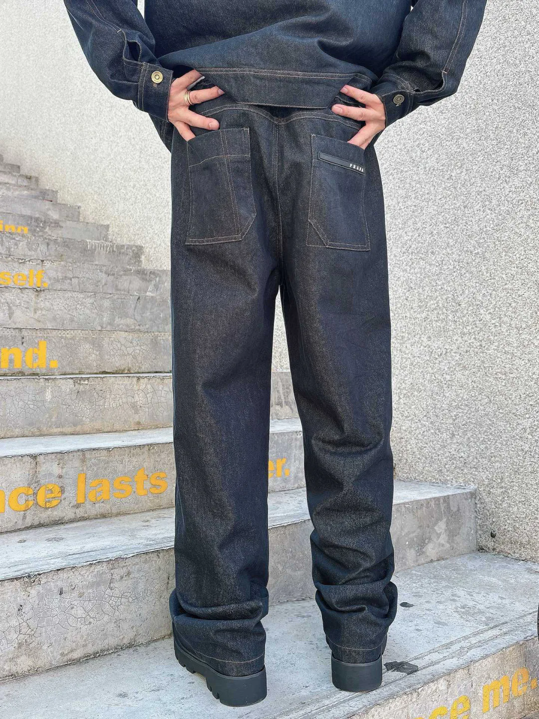 Джинсы Мужские Prada 119316