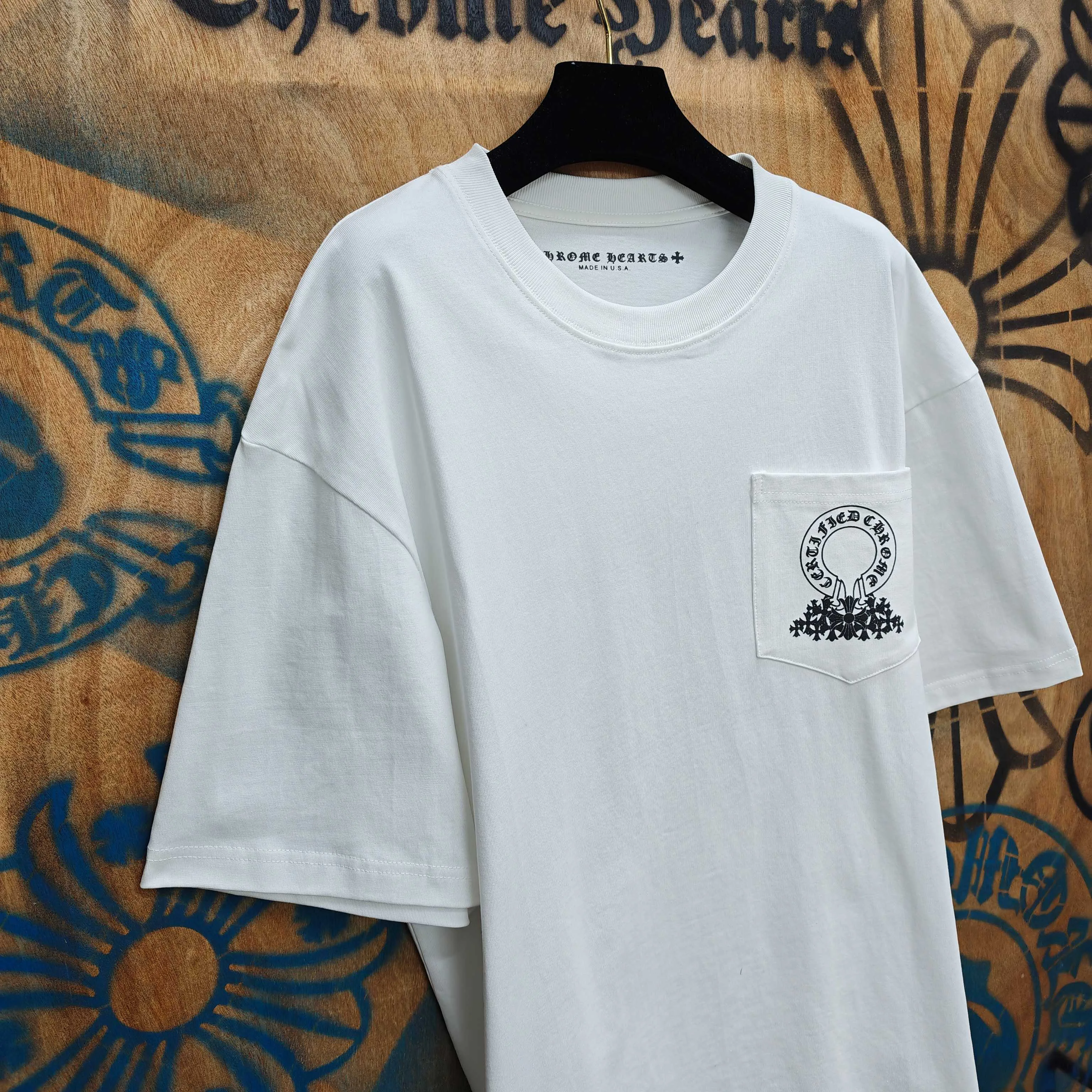 Лонгсливы Мужские Chrome Hearts 12315830