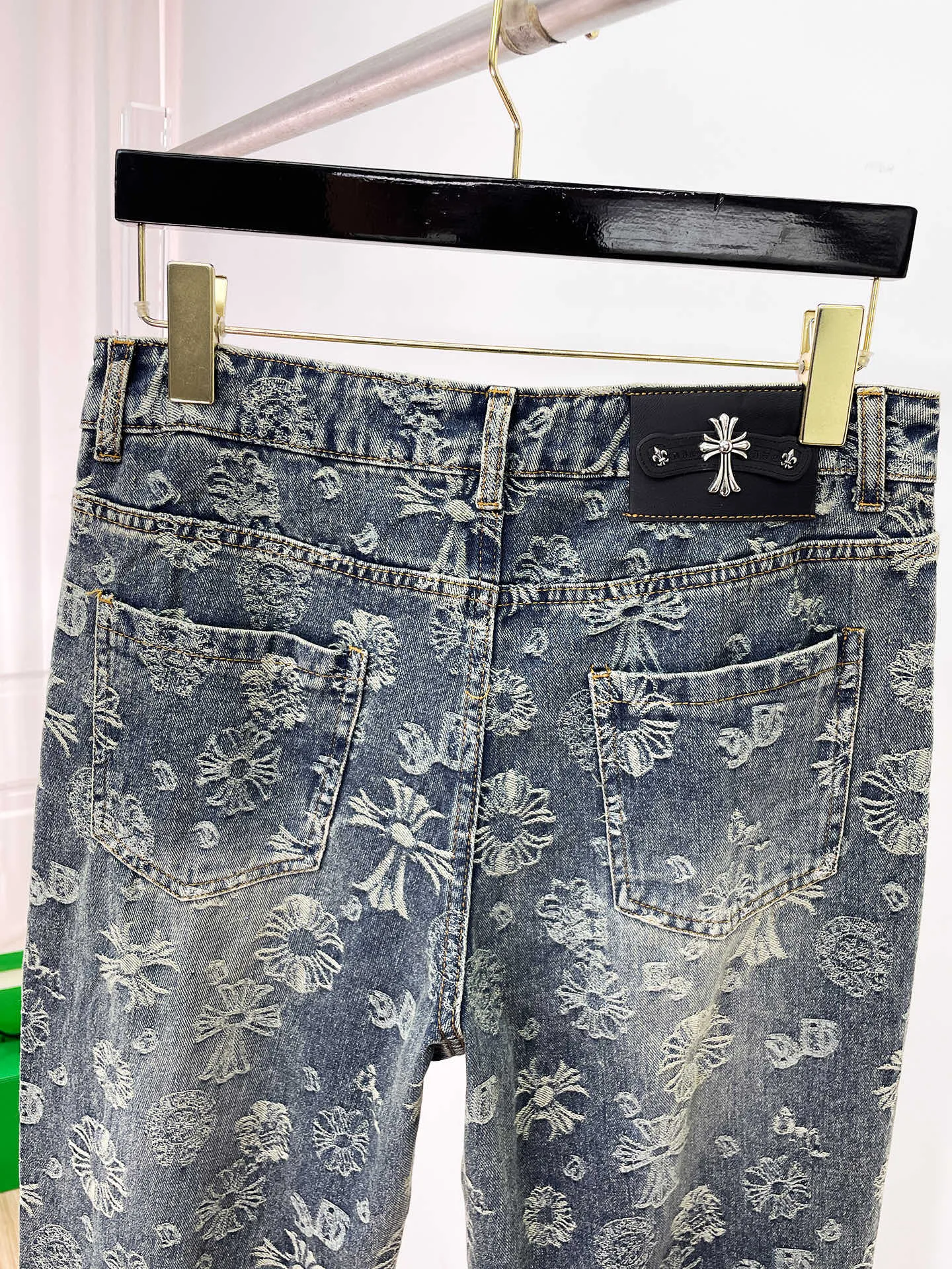 Джинсы Мужские Chrome Hearts 18499651