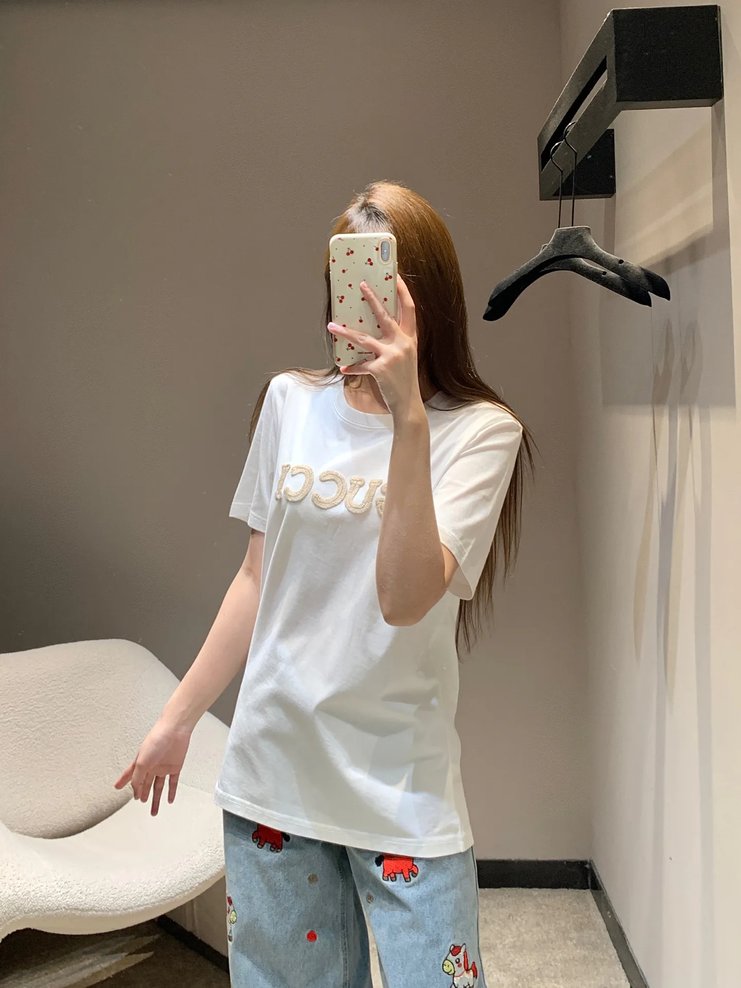 Футболки Женские Gucci 5019294