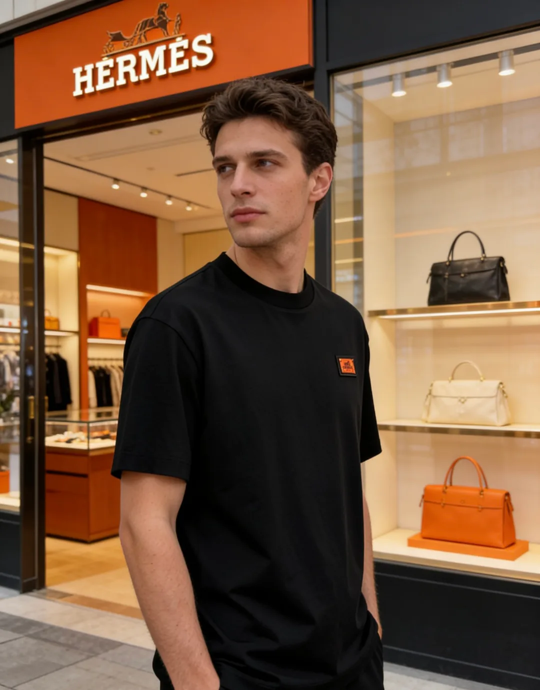 Футболки Мужские Hermes 13442026