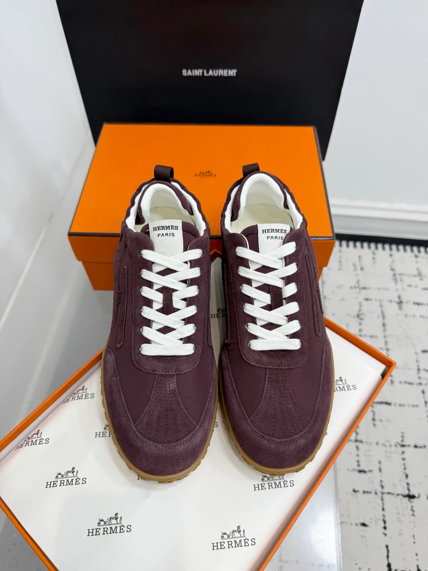 Кроссовки Женские Hermes 406095