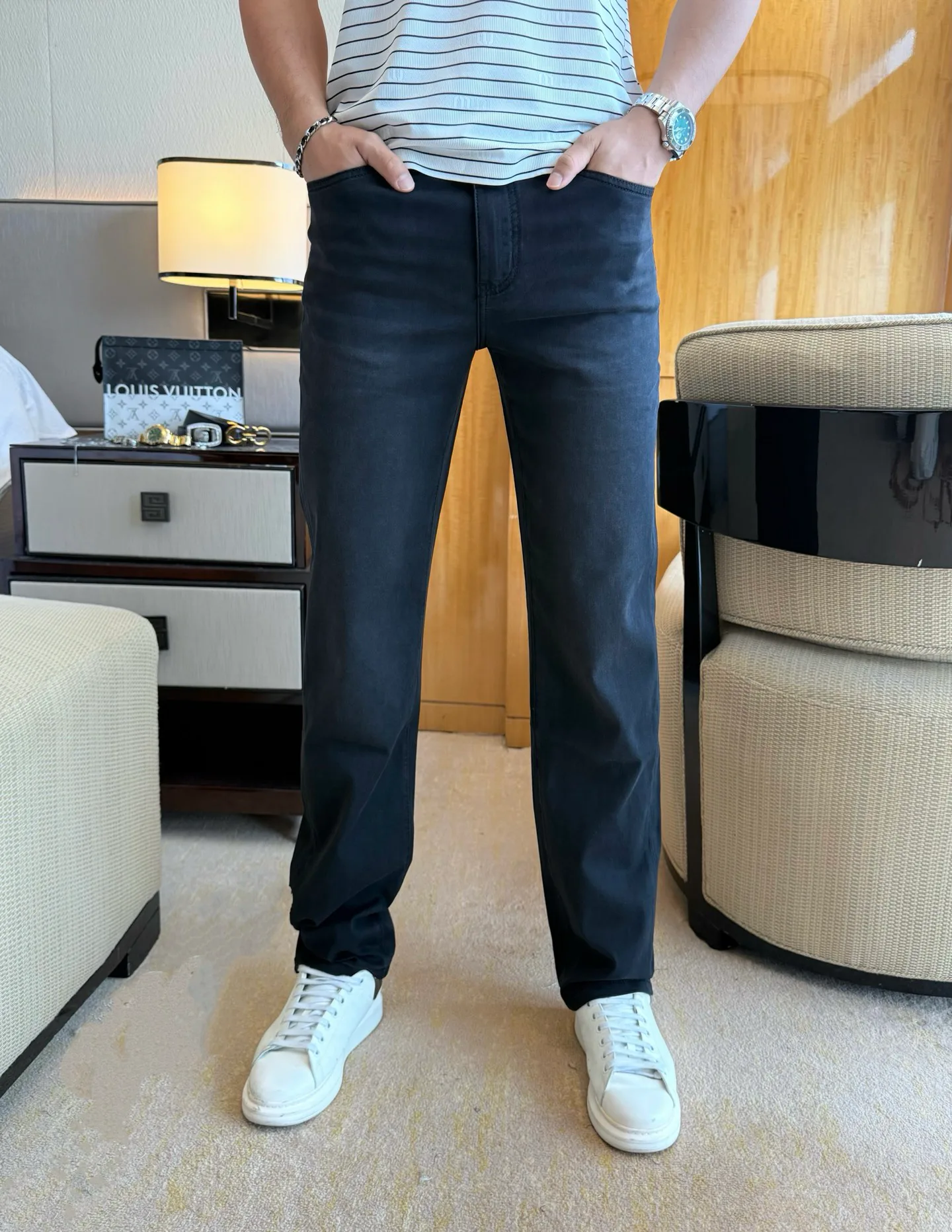 Джинсы Мужские Burberry 13538107