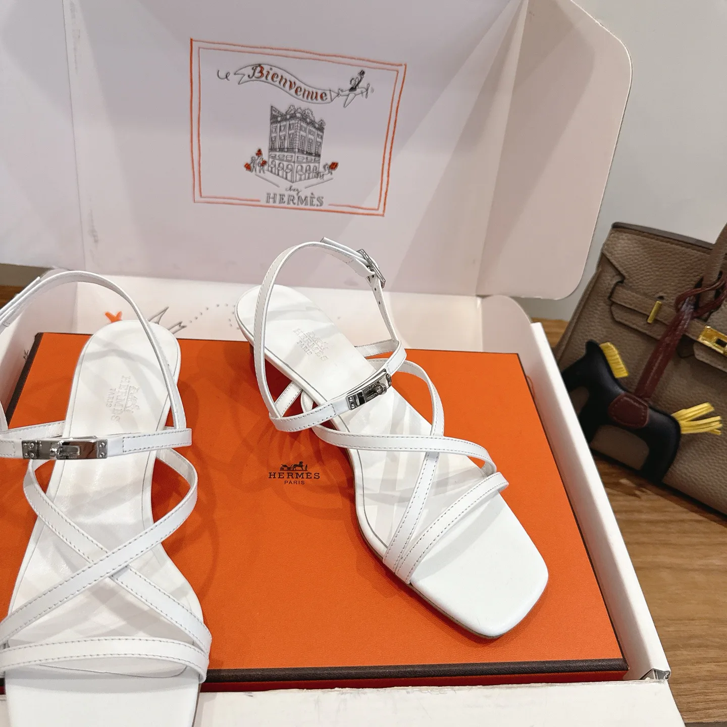 Босоножки Женские Hermes 12244987