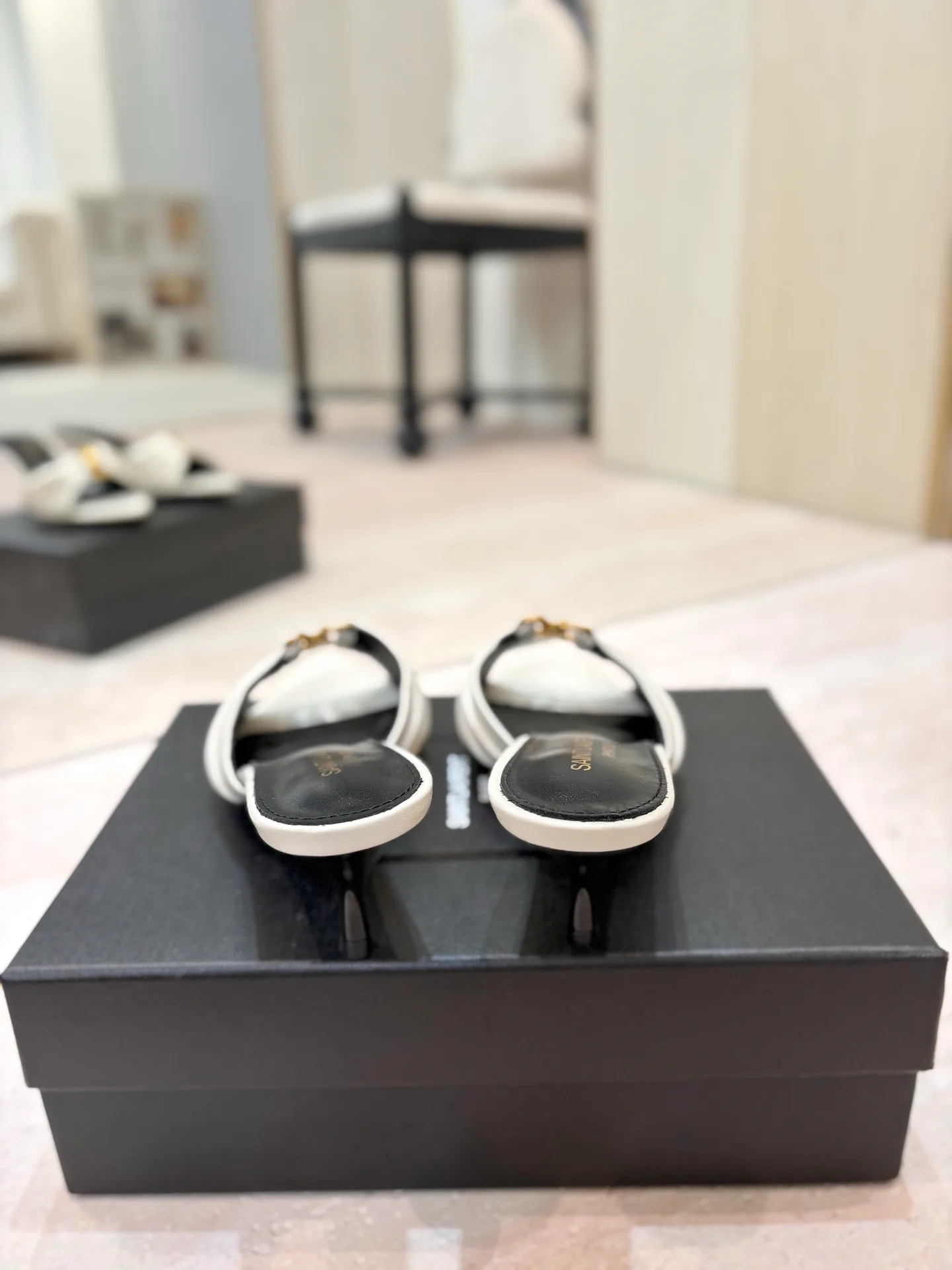 Мюли И Сабо Женские Saint Laurent 17476034