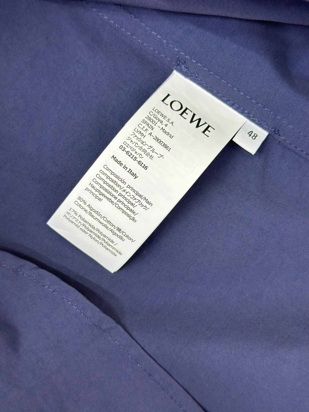 Рубашки Мужские Loewe 17288593