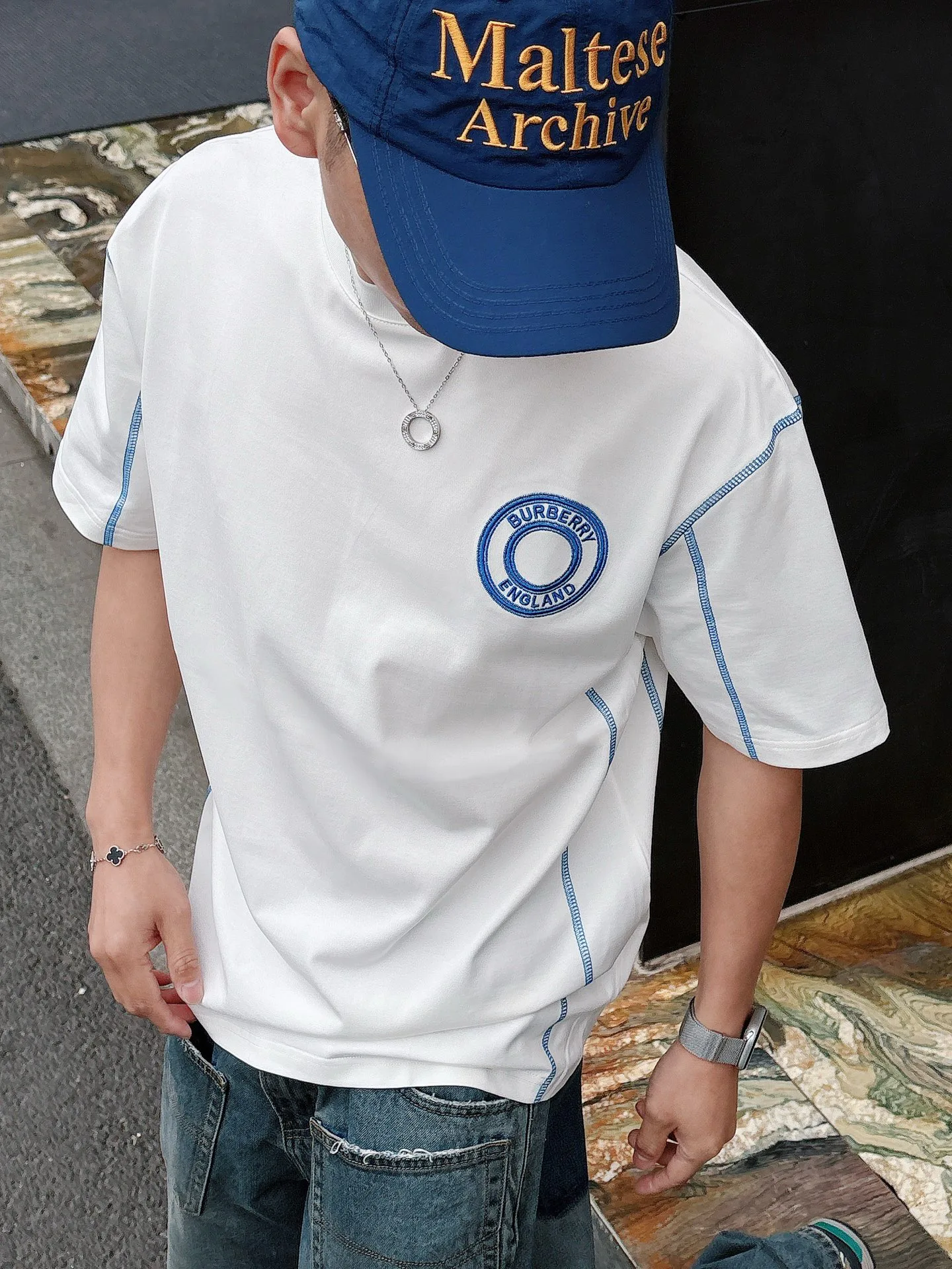 Футболки Мужские Burberry 32721