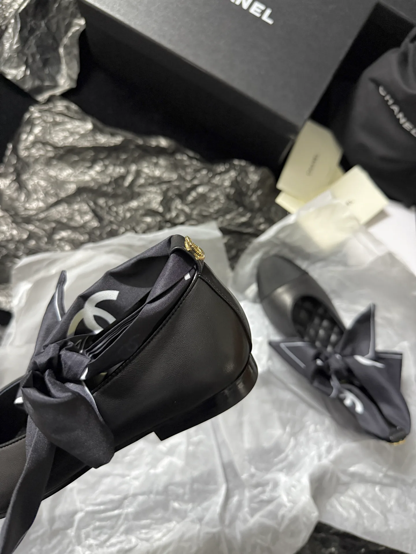 Балетки Женские Chanel 670185