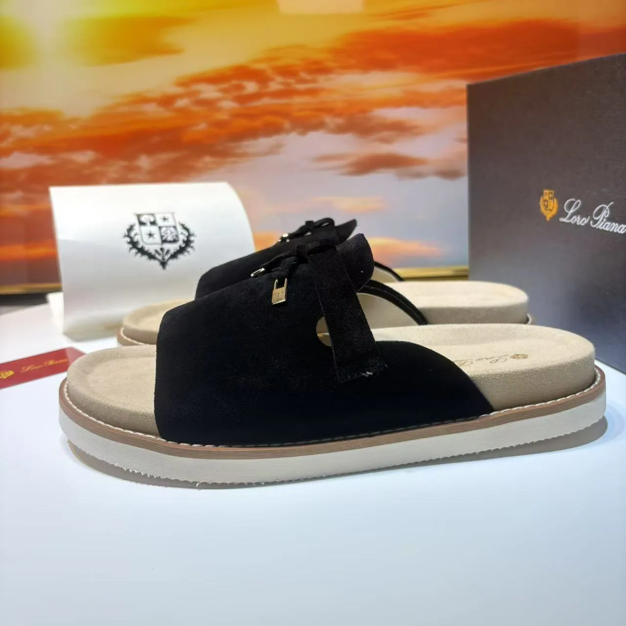 Шлепанцы Мужские Loro Piana 105385