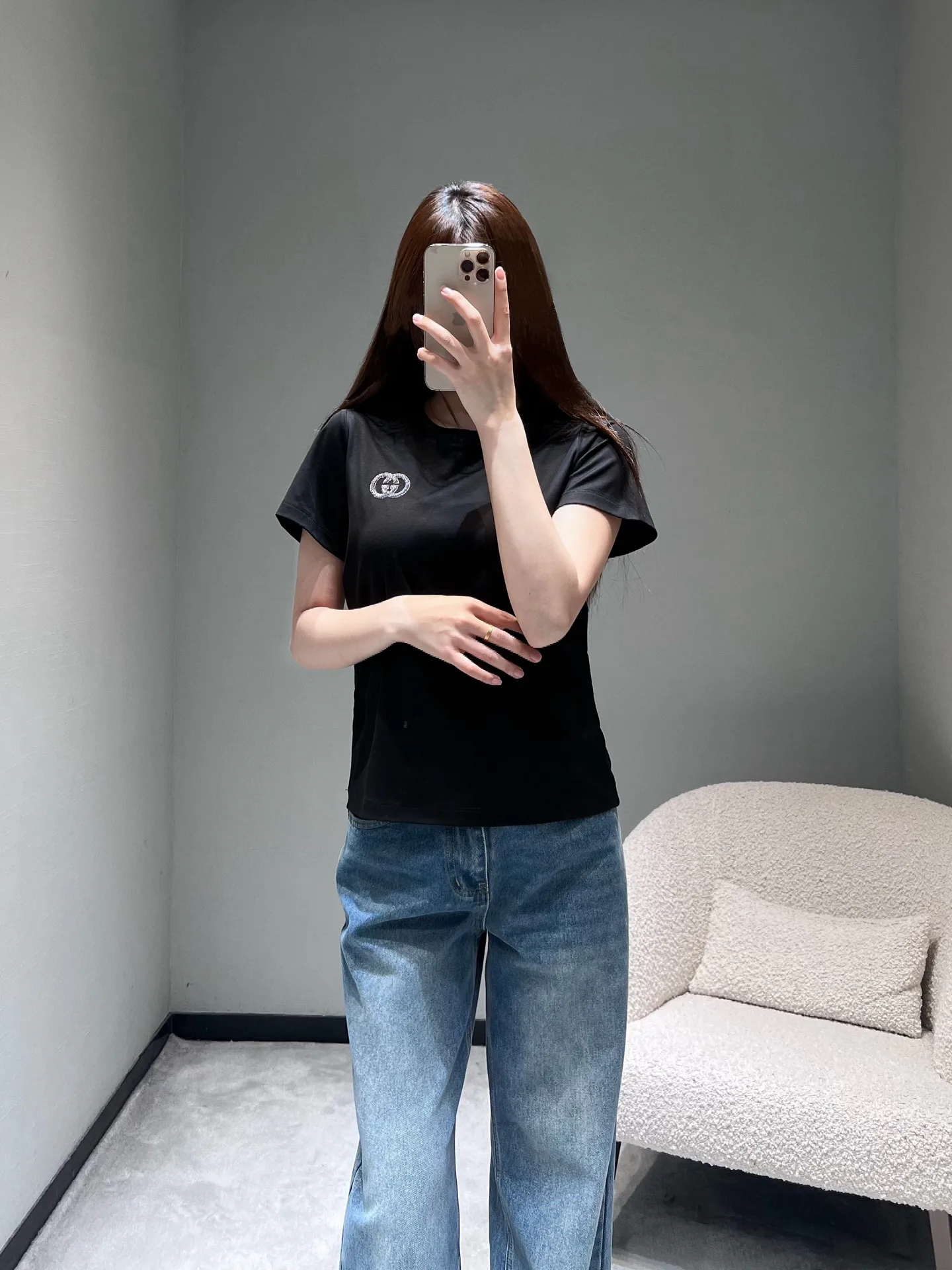 Футболки Женские Gucci 4906539