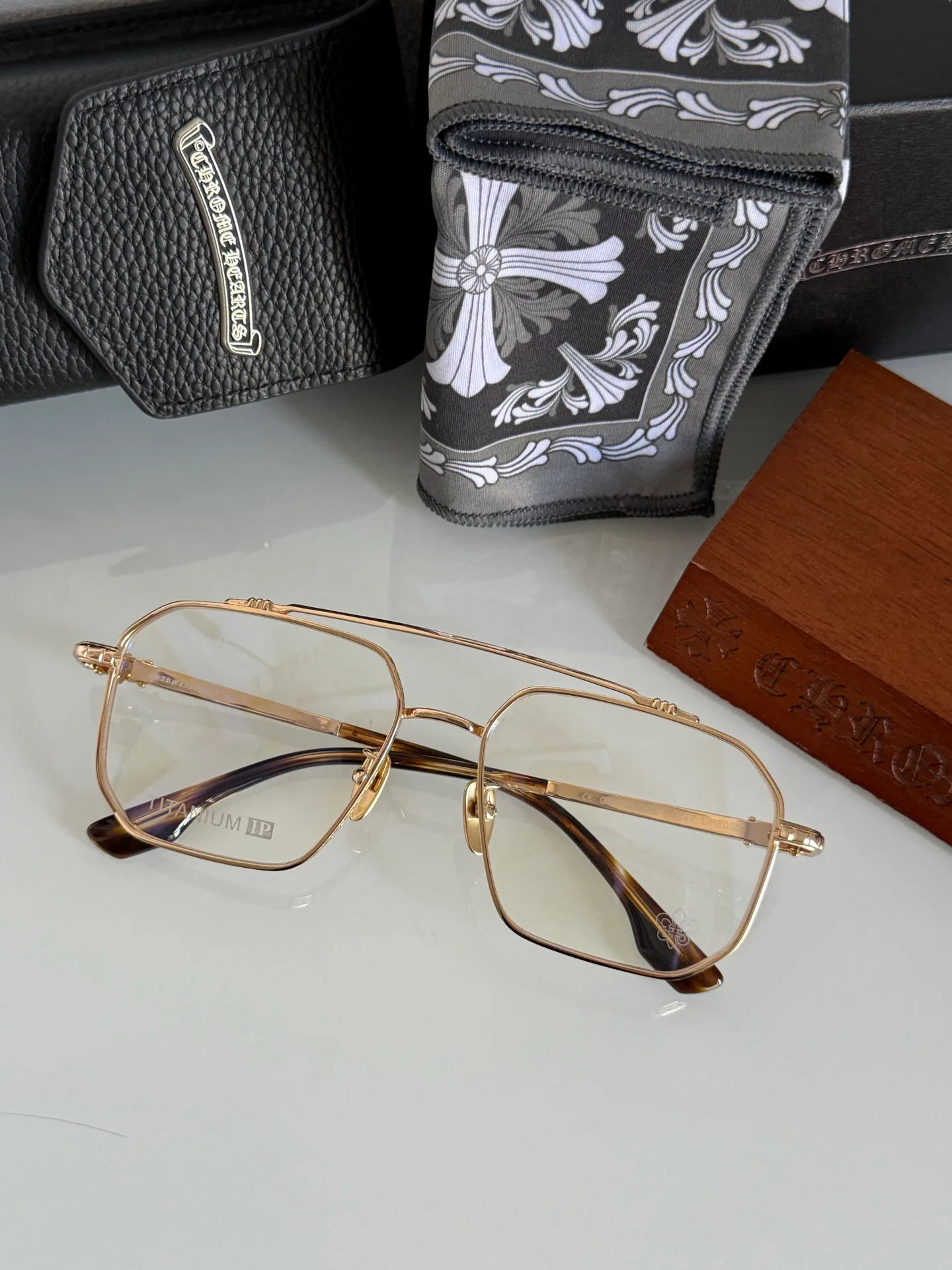 Очки Chrome Hearts 465680