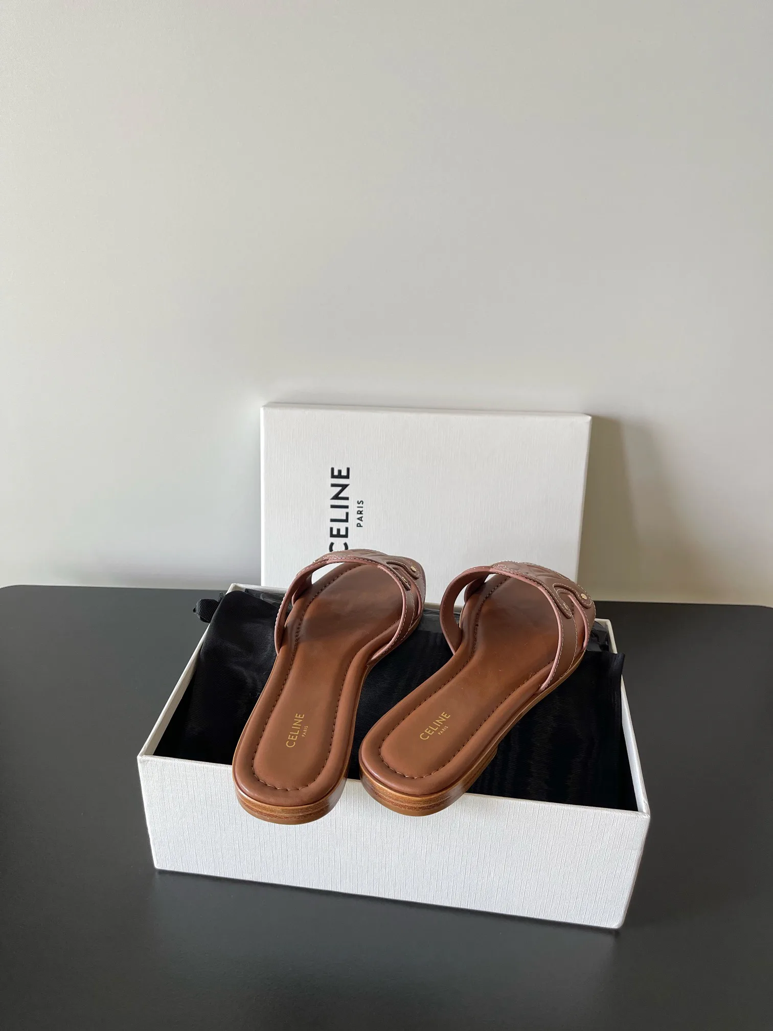 Шлепанцы Женские Celine 1462748