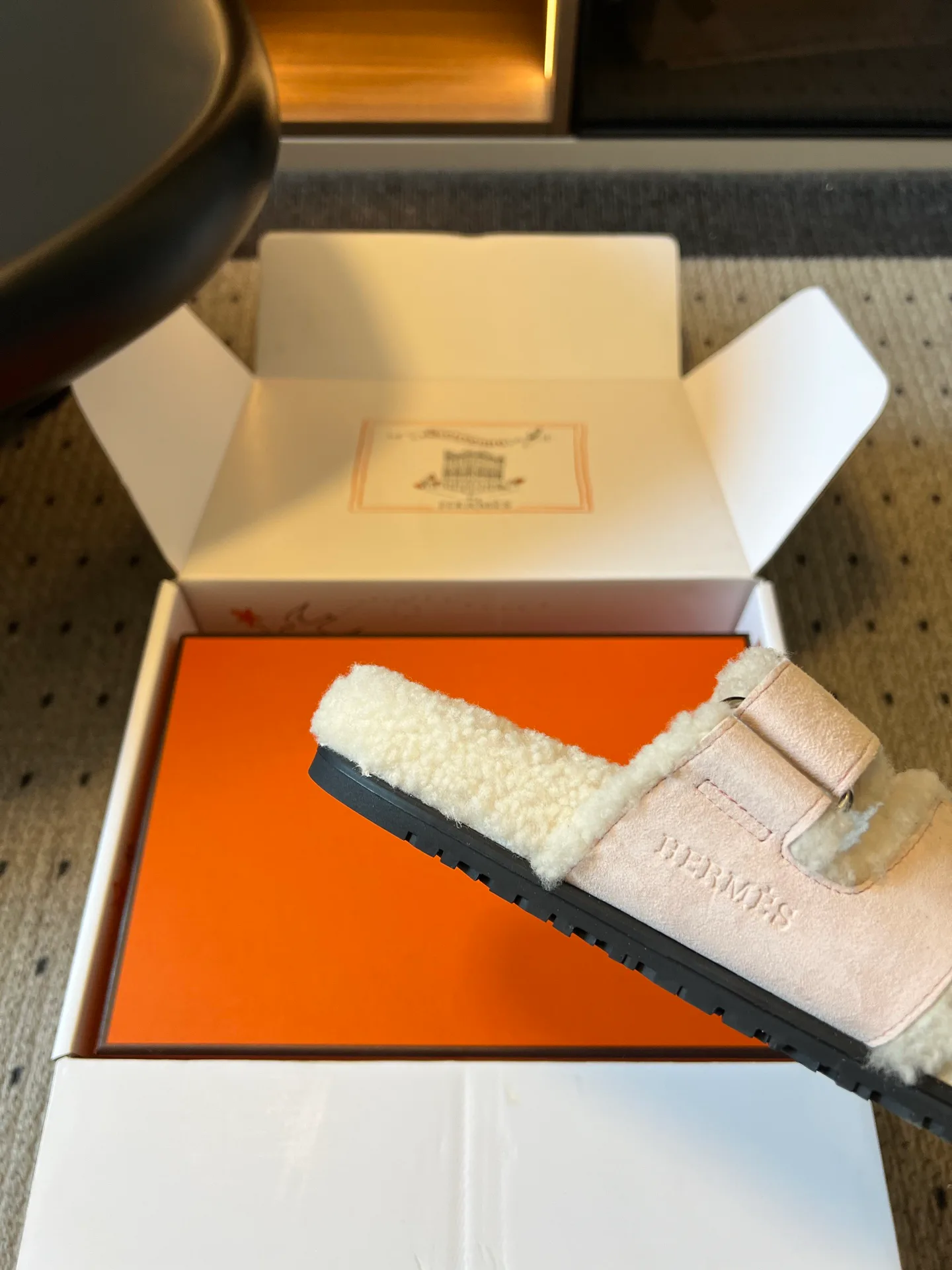 Тапочки Женские Hermes 18142797