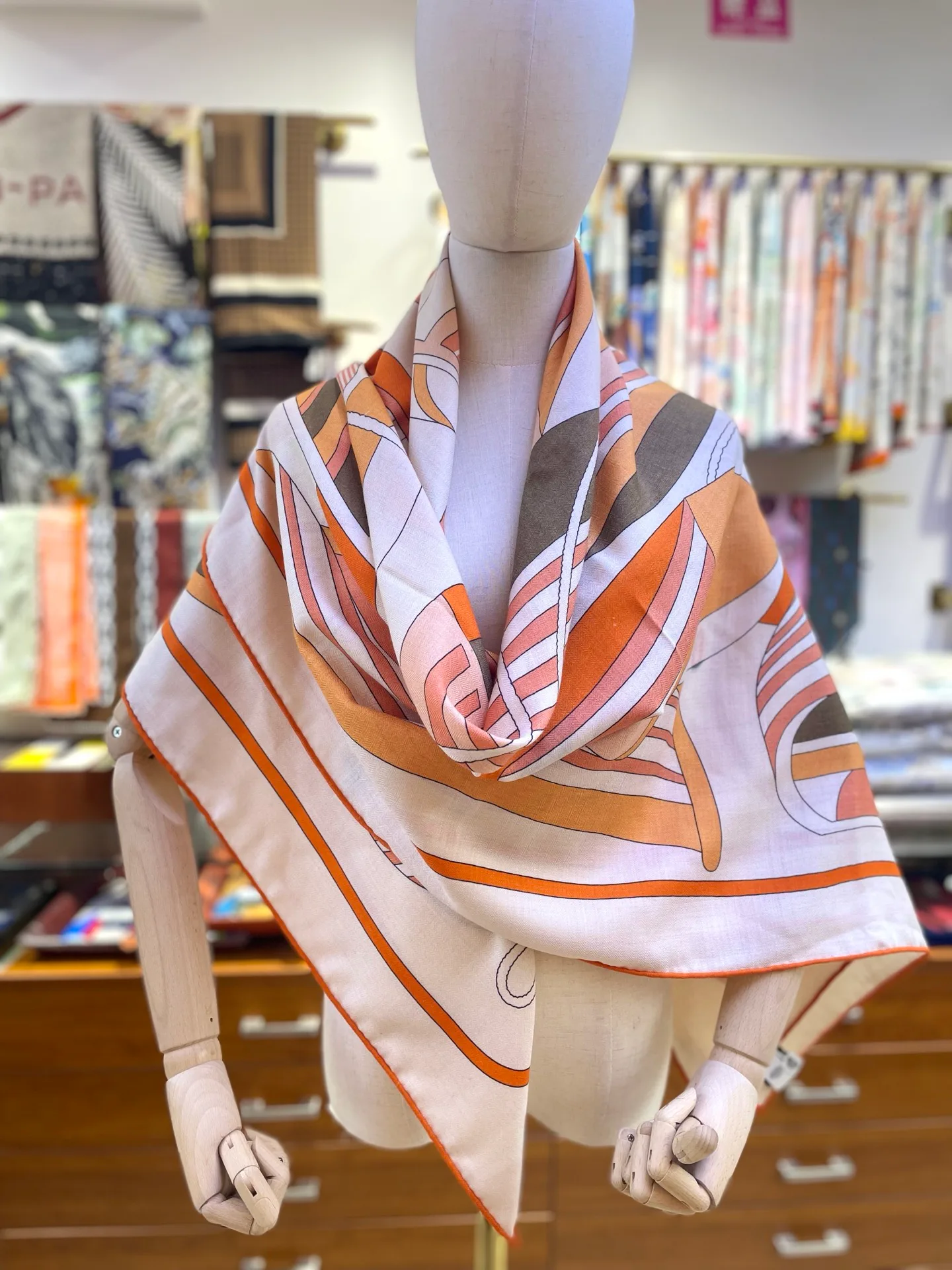 Шарфы Hermes 416827