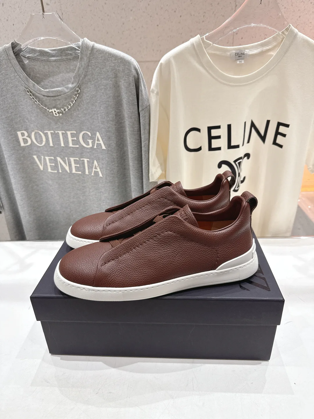 Слипоны Мужские Zegna 1293787