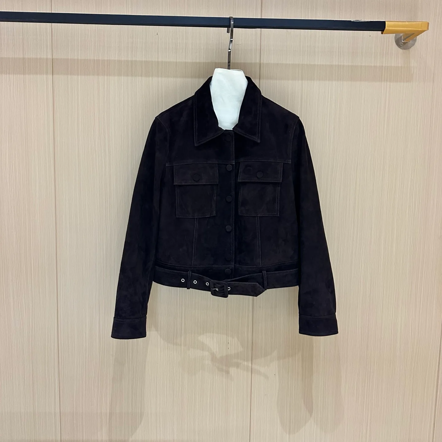 Кожаные Куртки И Дублёнки Женские Saint Laurent 11672602