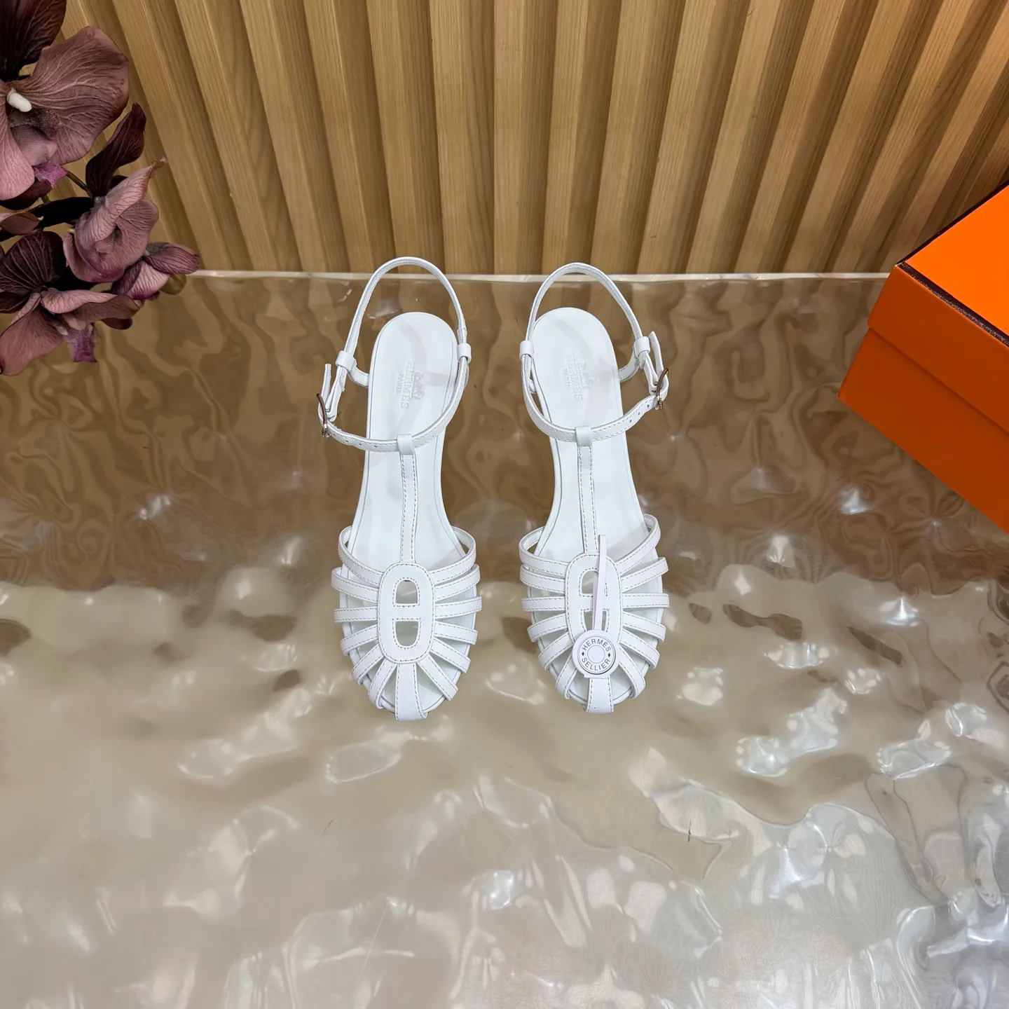 Босоножки Женские Hermes 17728256