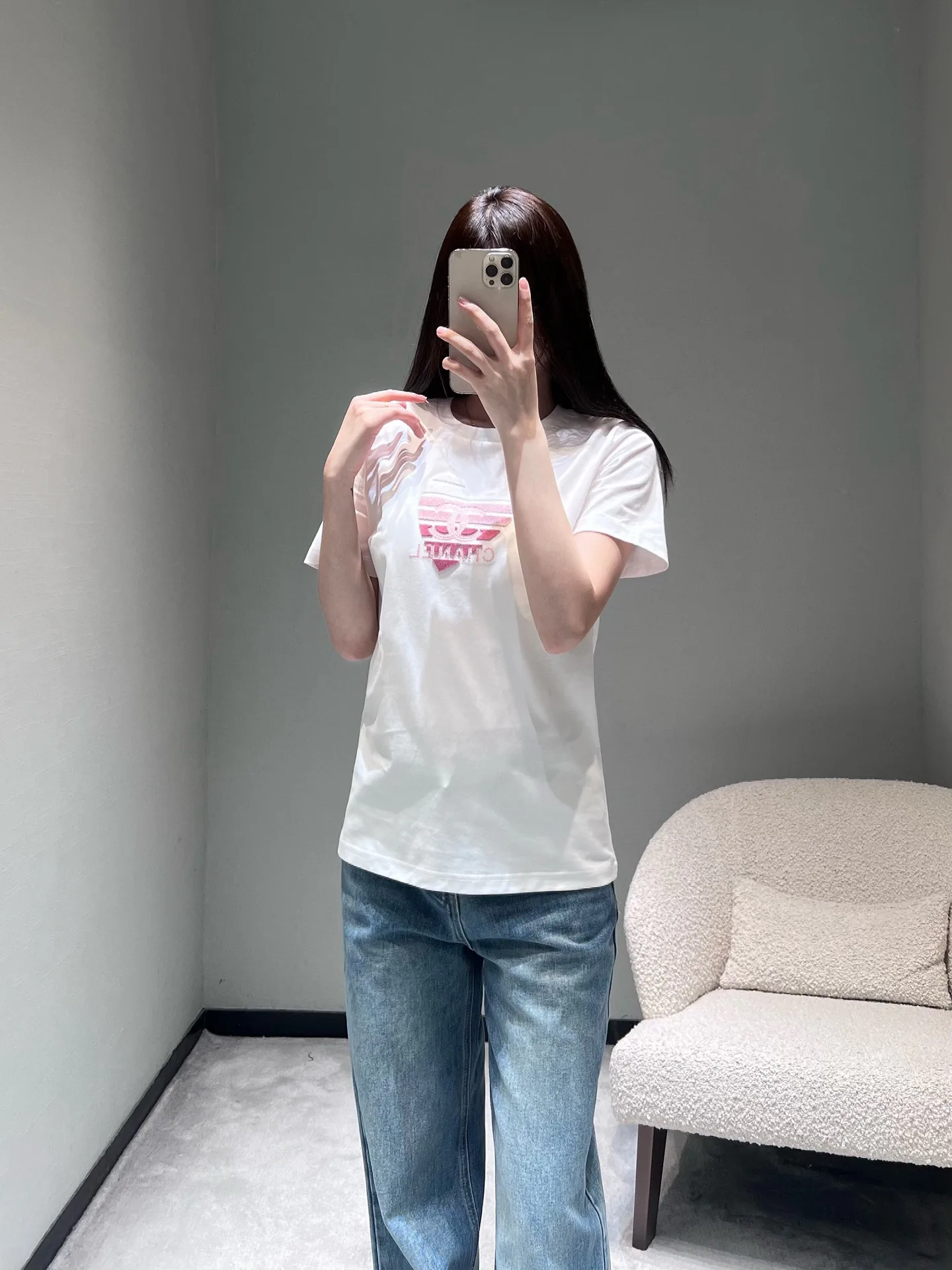 Футболки Женские Chanel 5072463