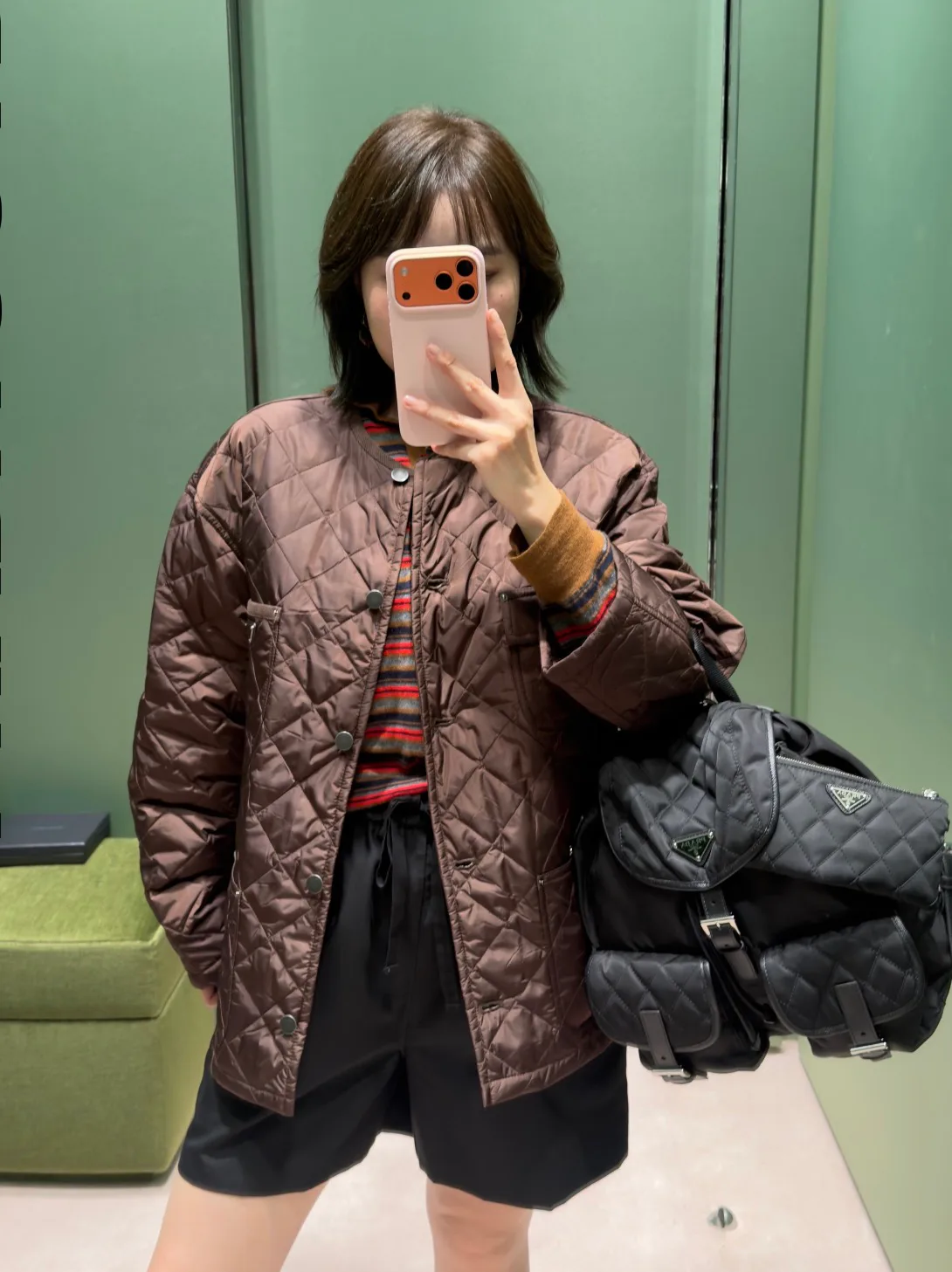 Куртки И Пуховики Женские Prada 18713369