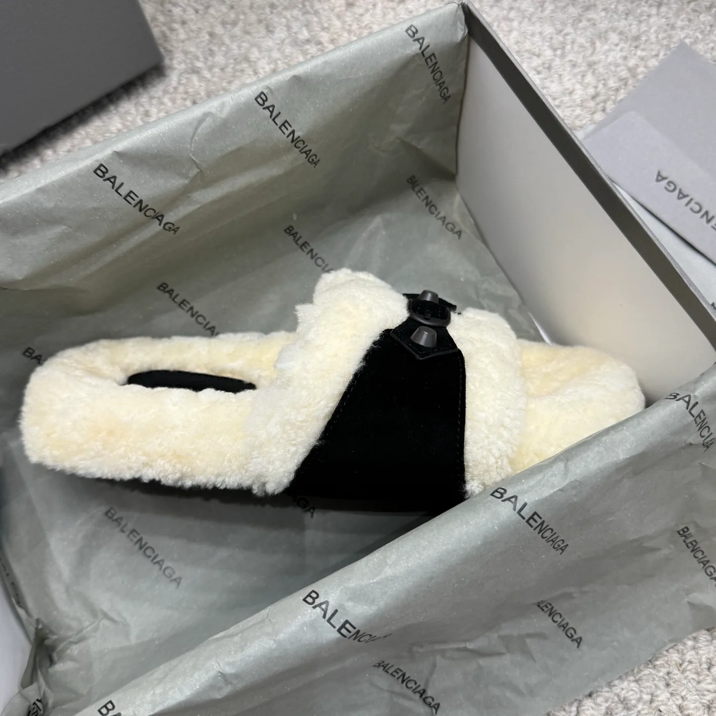 Тапочки Женские Balenciaga 204661