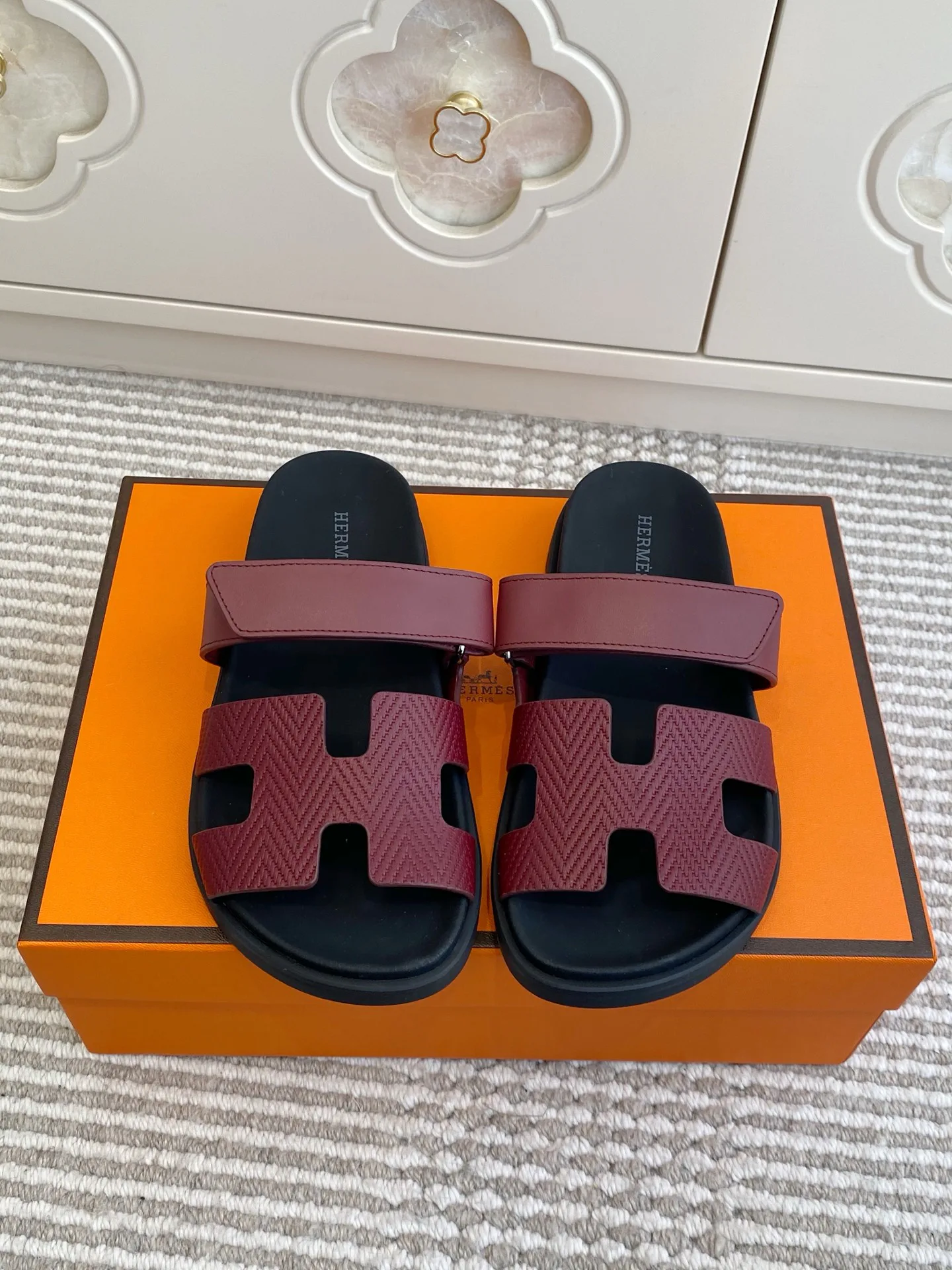 Шлепанцы Женские Hermes 1717022