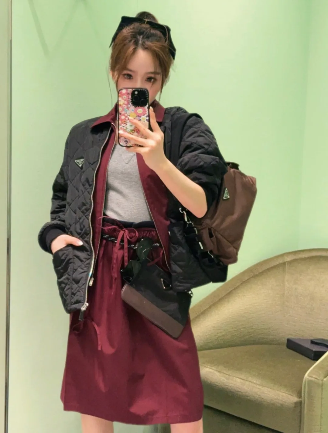 Куртки И Пуховики Женские Prada 18465918