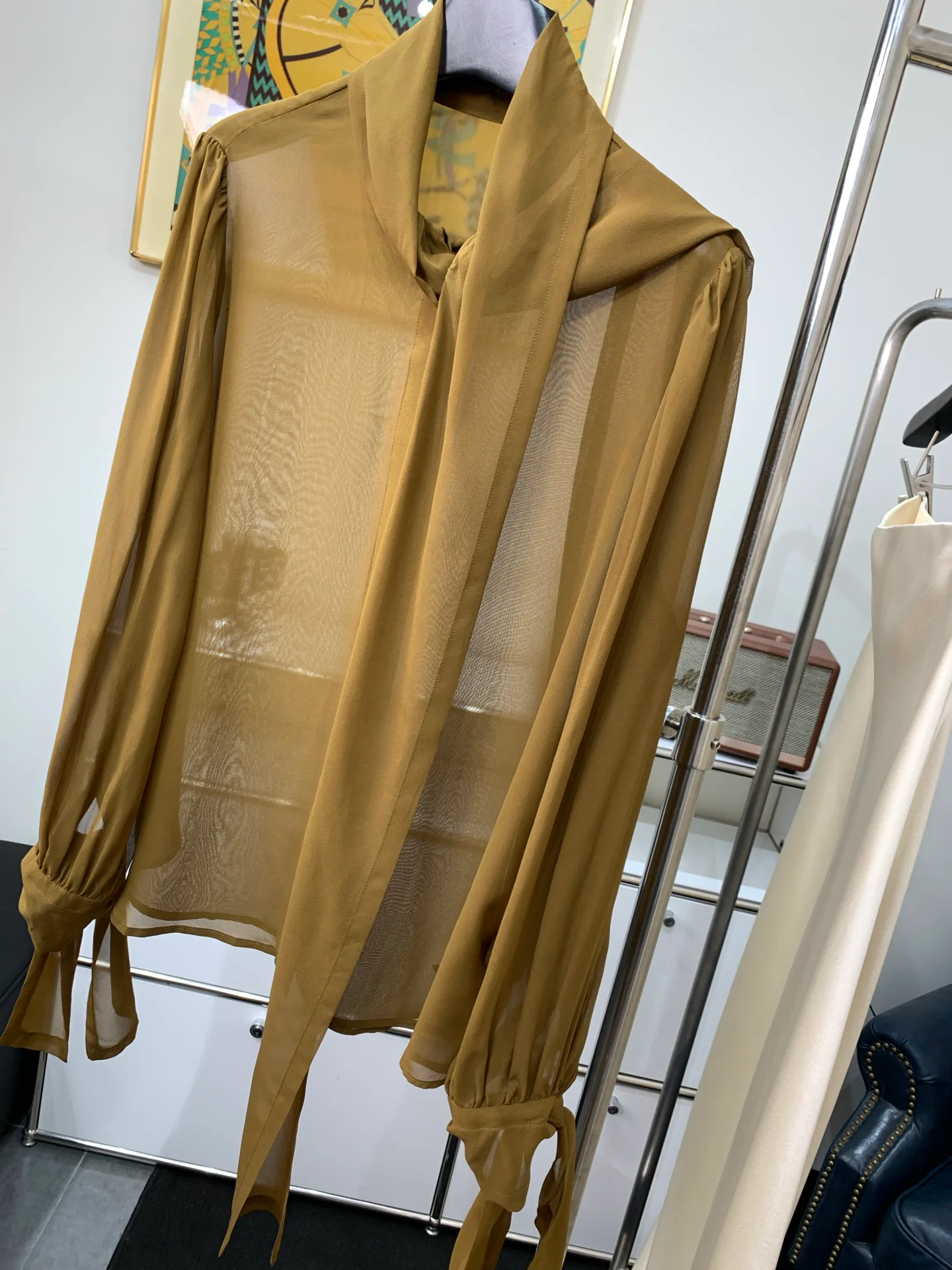 Рубашки Женские Saint Laurent 17998933