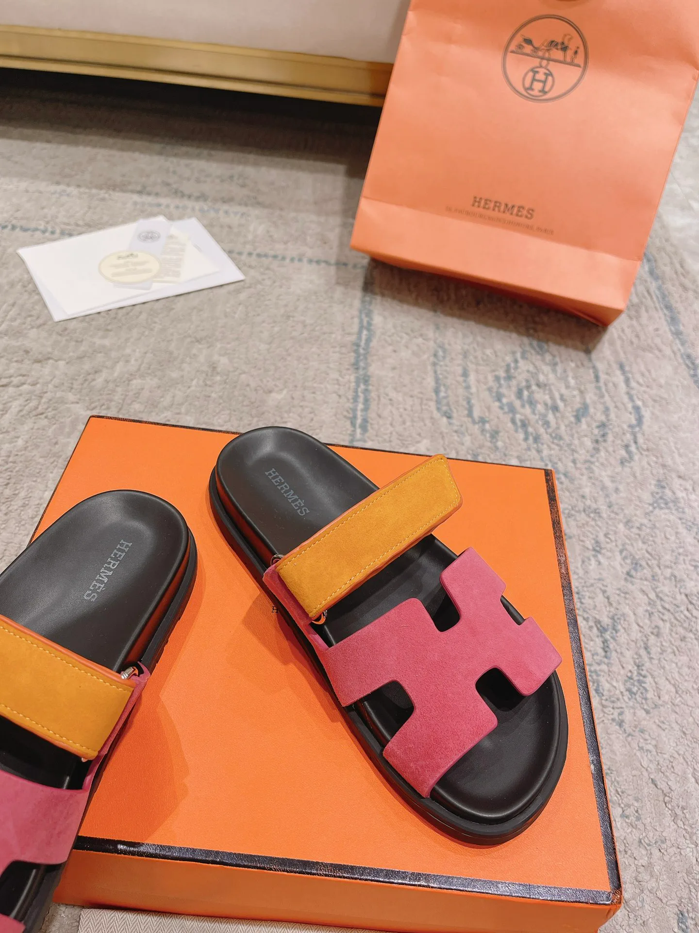 Шлепанцы Женские Hermes 12874738