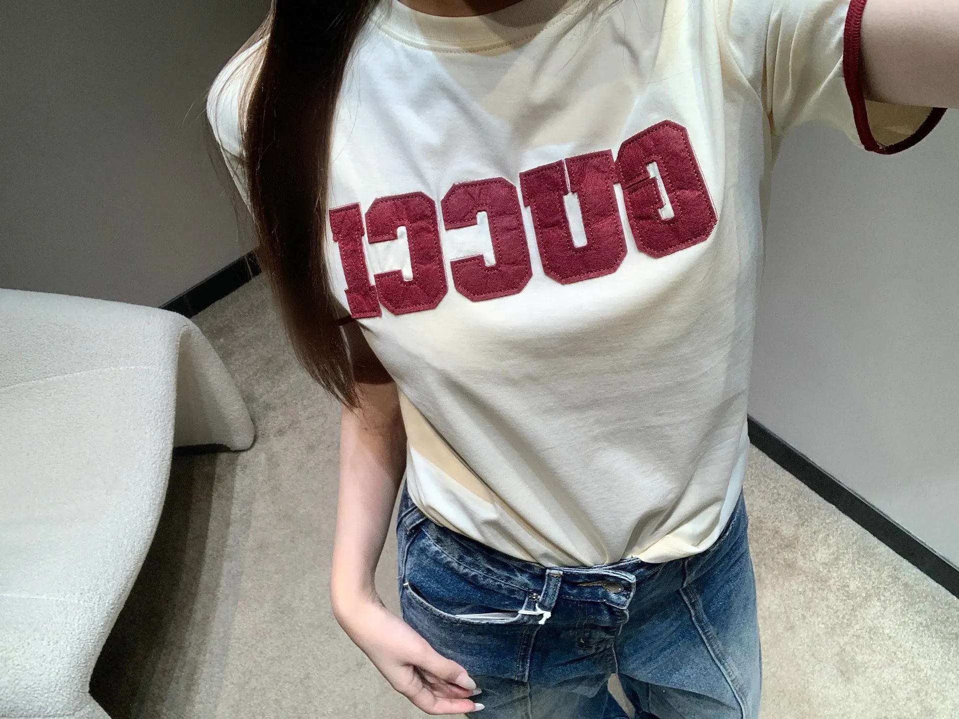 Футболки Женские Gucci 794347