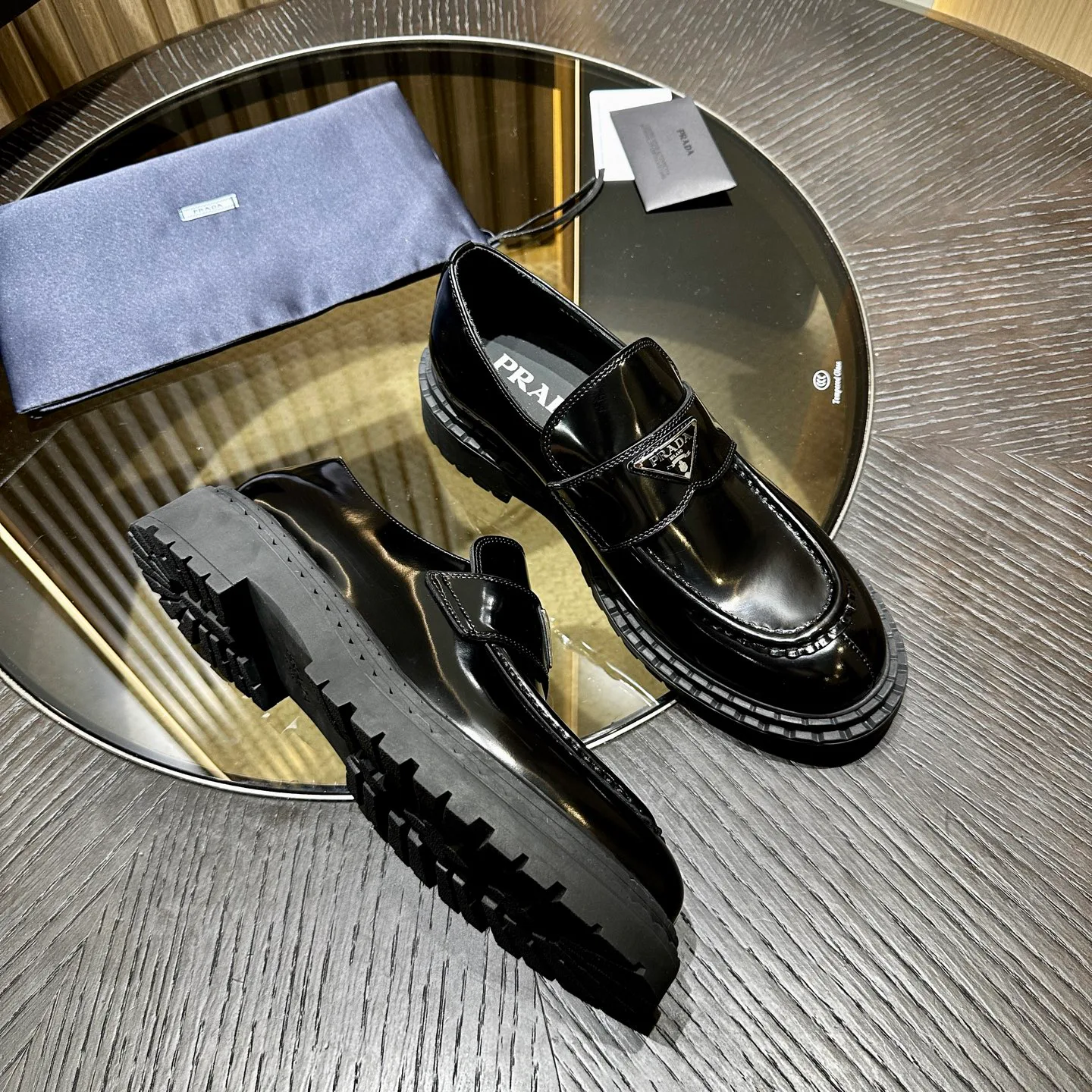 Лоферы И Туфли Мужские Prada 18192299