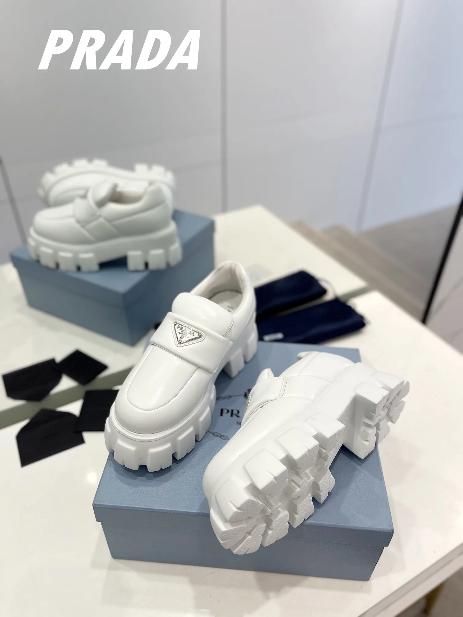 Лоферы И Мокасины Женские Prada 116822