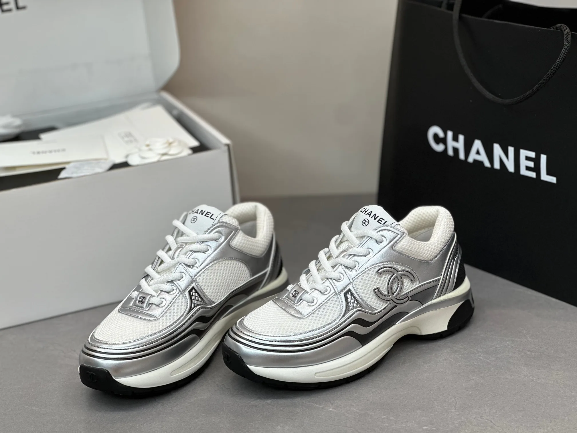 Кроссовки Женские Chanel 86275