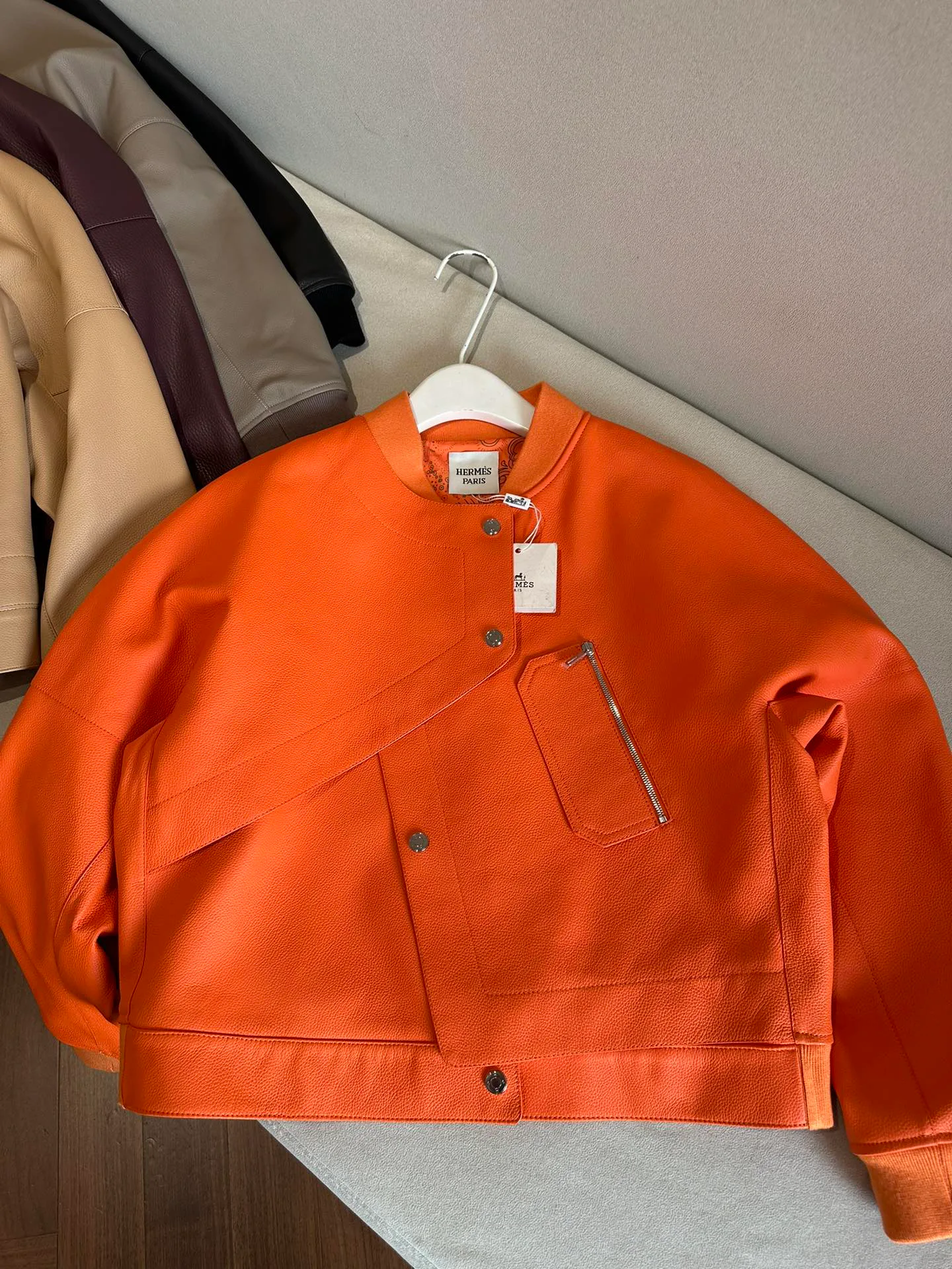 Кожаные Куртки И Дублёнки Женские Hermes 10062750