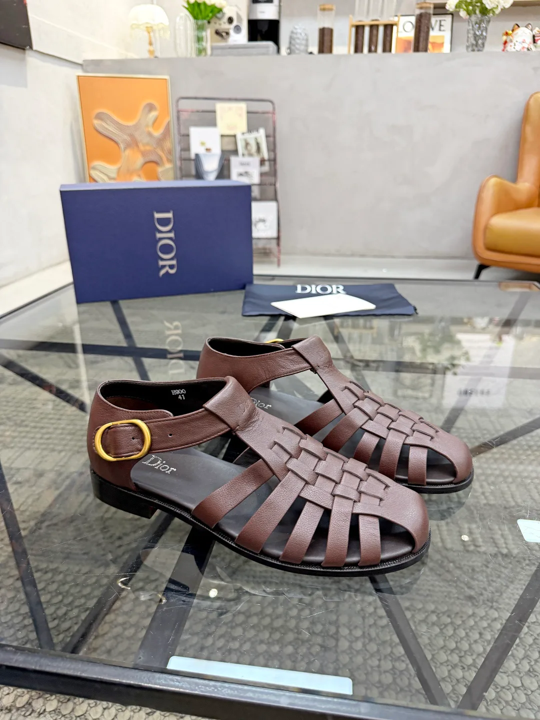 Сандалии Мужские Christian Dior 17951129