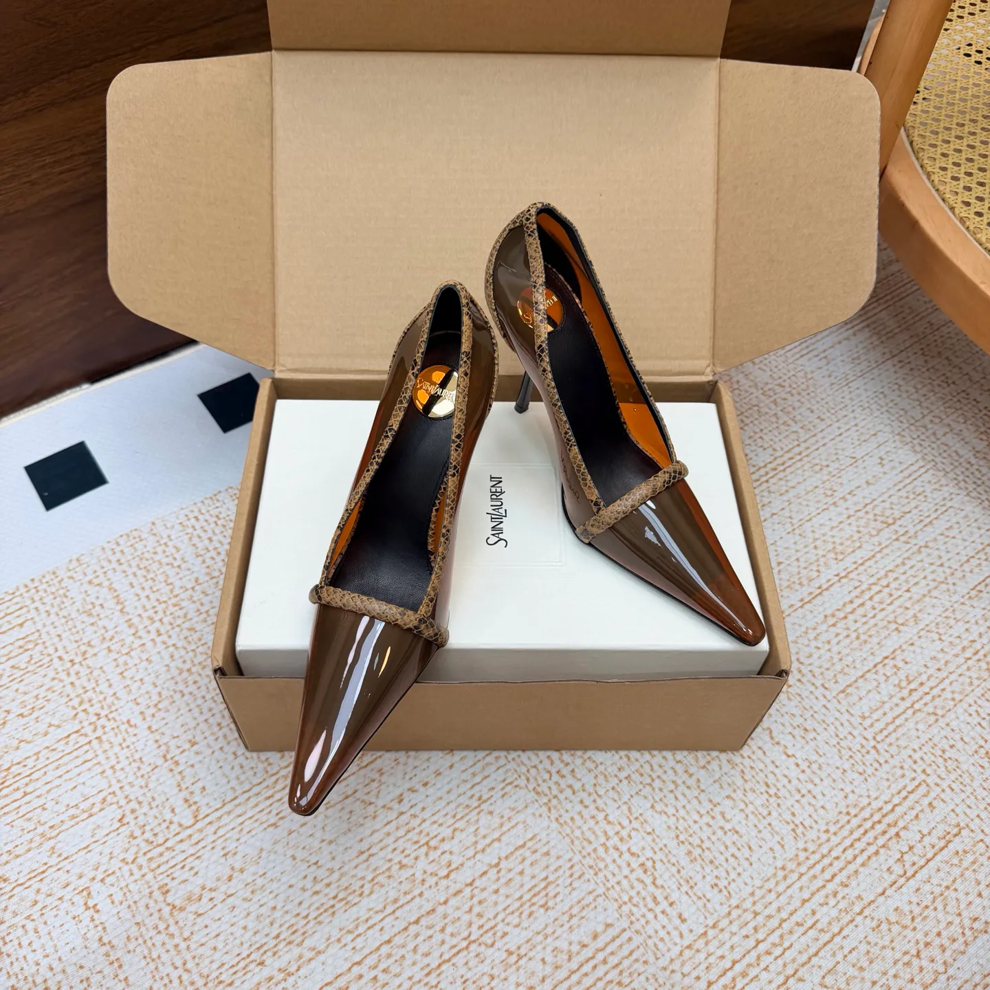 Туфли Женские Saint Laurent 17604551