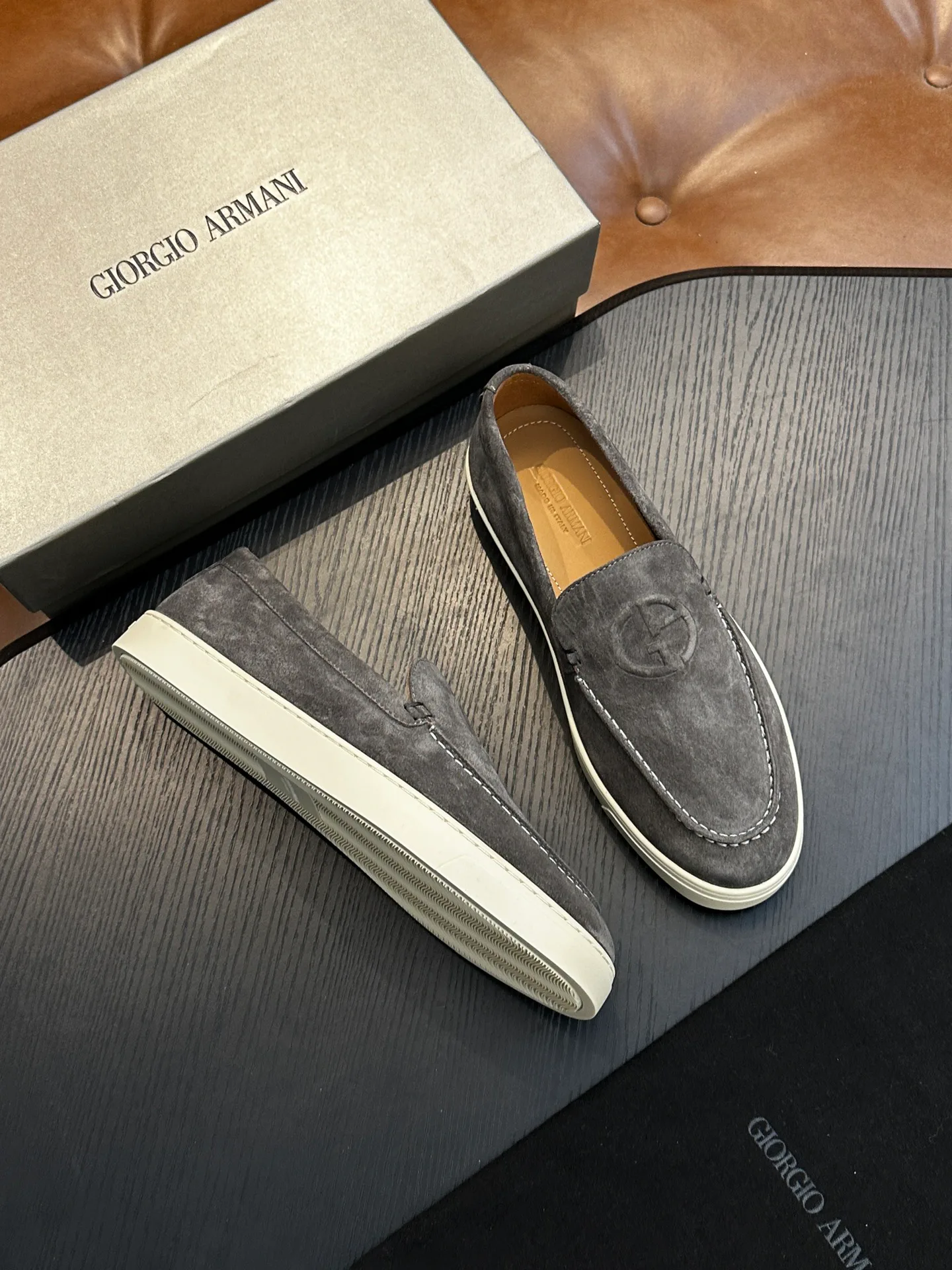 Лоферы И Туфли Мужские Armani 10490080