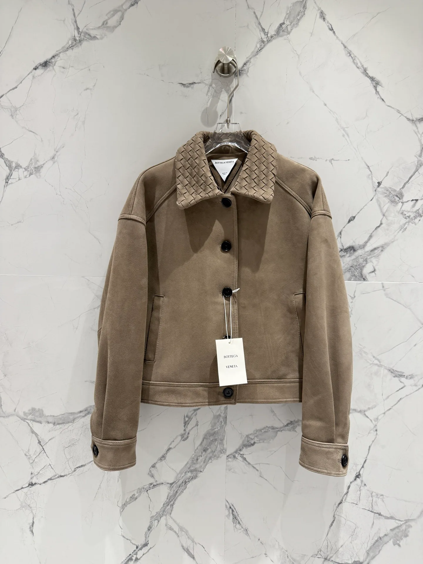 Кожаные Куртки И Дублёнки Женские Bottega Veneta 11428958