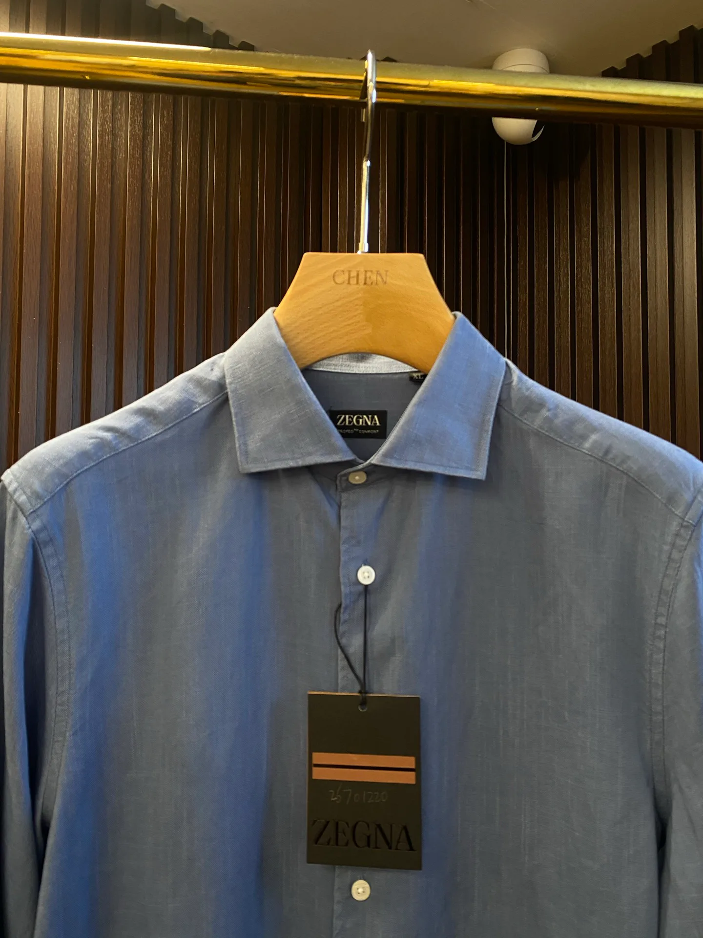 Рубашки Мужские Zegna 11383575