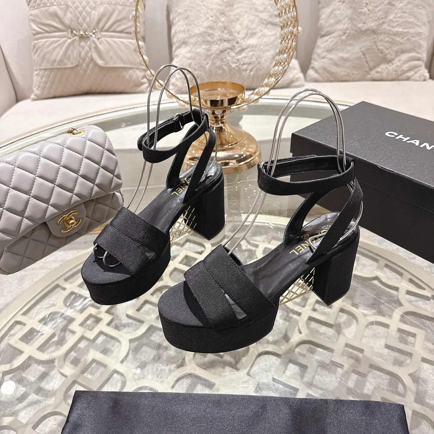 Босоножки Женские Chanel 9361027