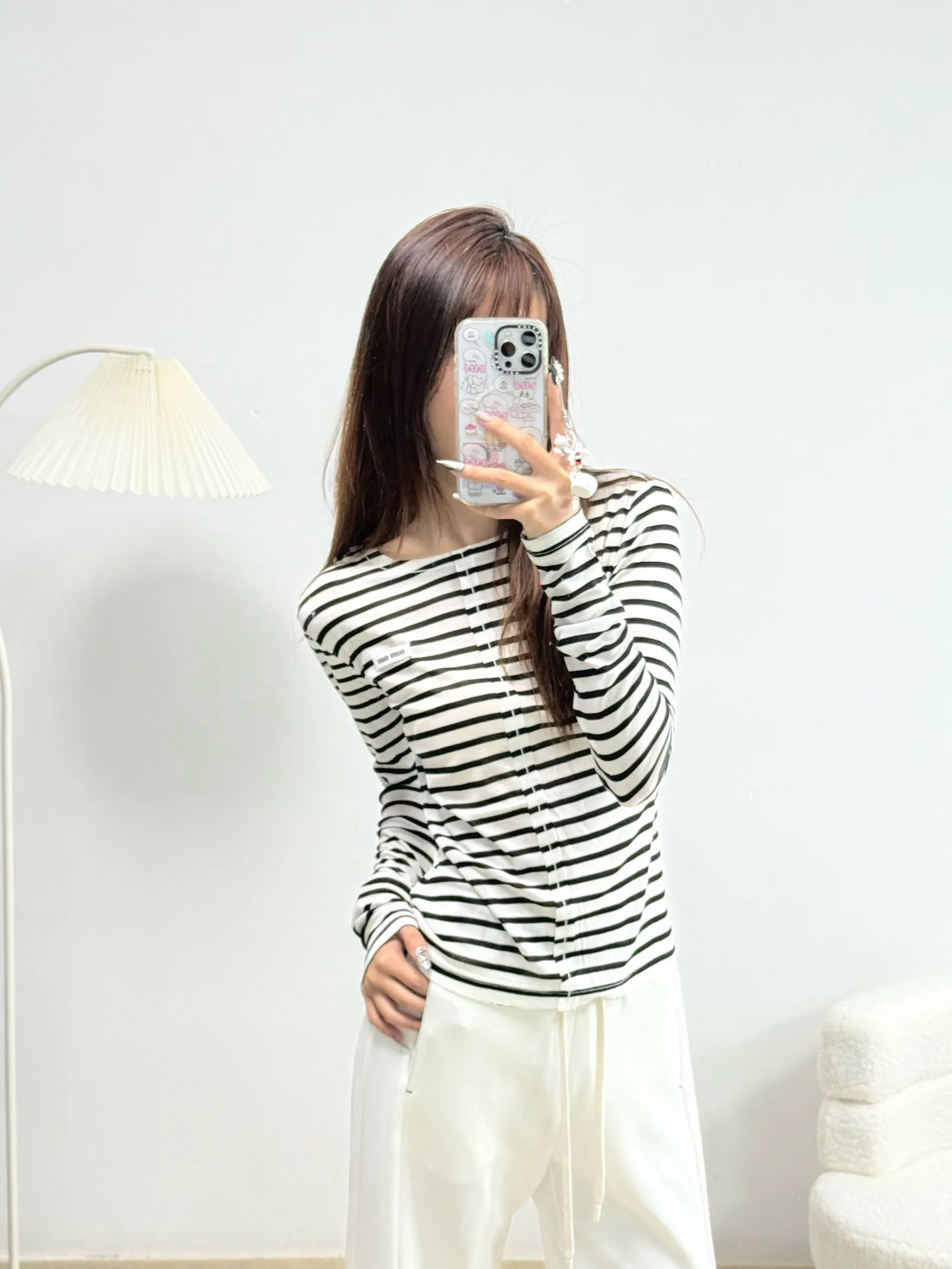 Лонгсливы Женские Miu Miu 10487335