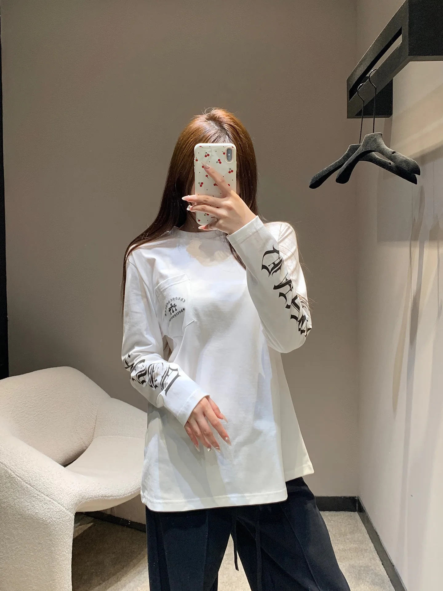 Футболки Женские Chrome Hearts 4275829