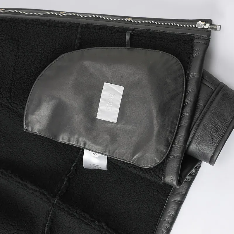 Кожаные Куртки И Дублёнки Мужские Christian Dior 1847850