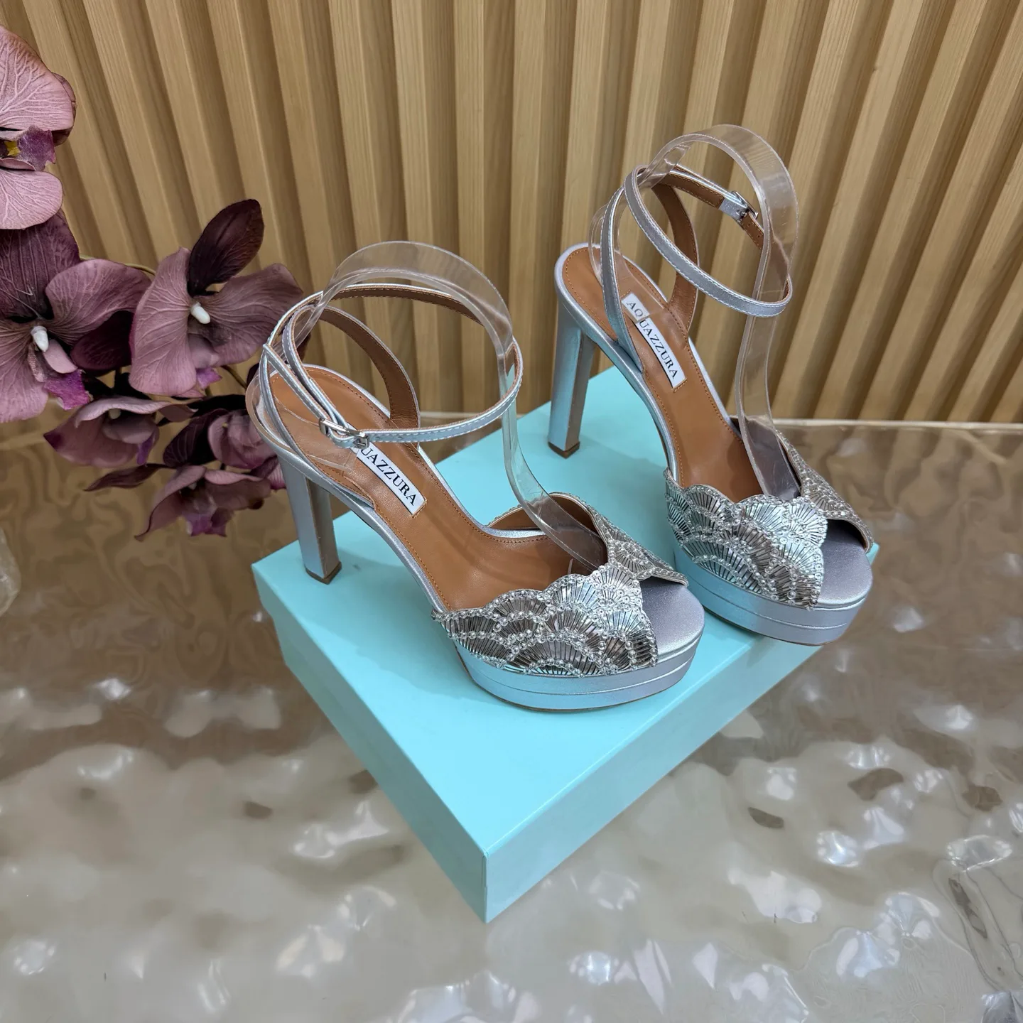Босоножки Женские Aquazzura 18400957