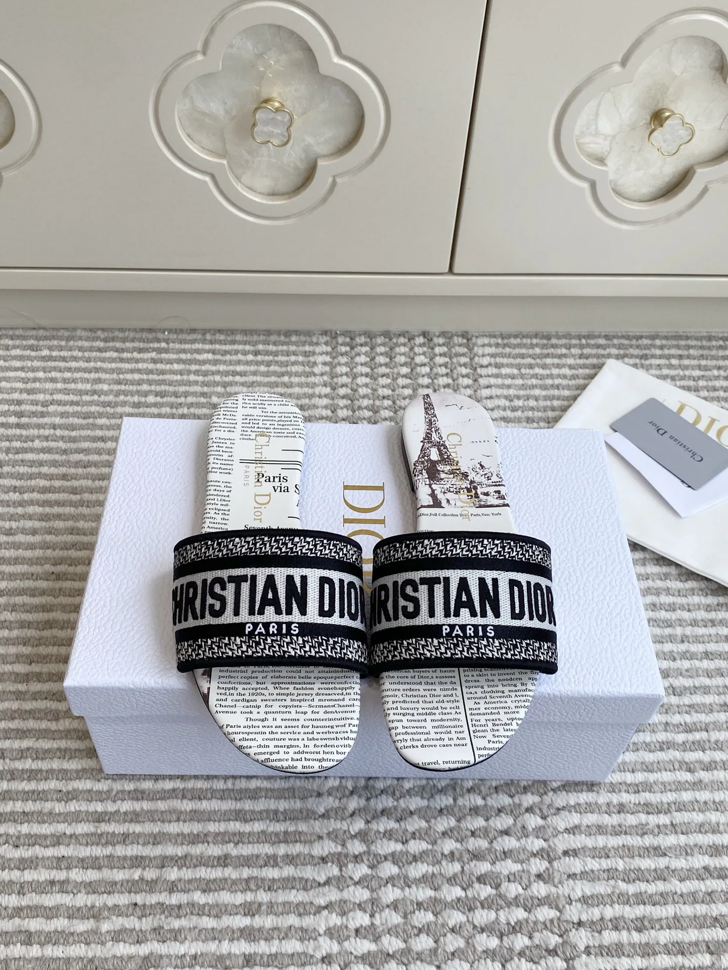Шлепанцы Женские Christian Dior 11808917