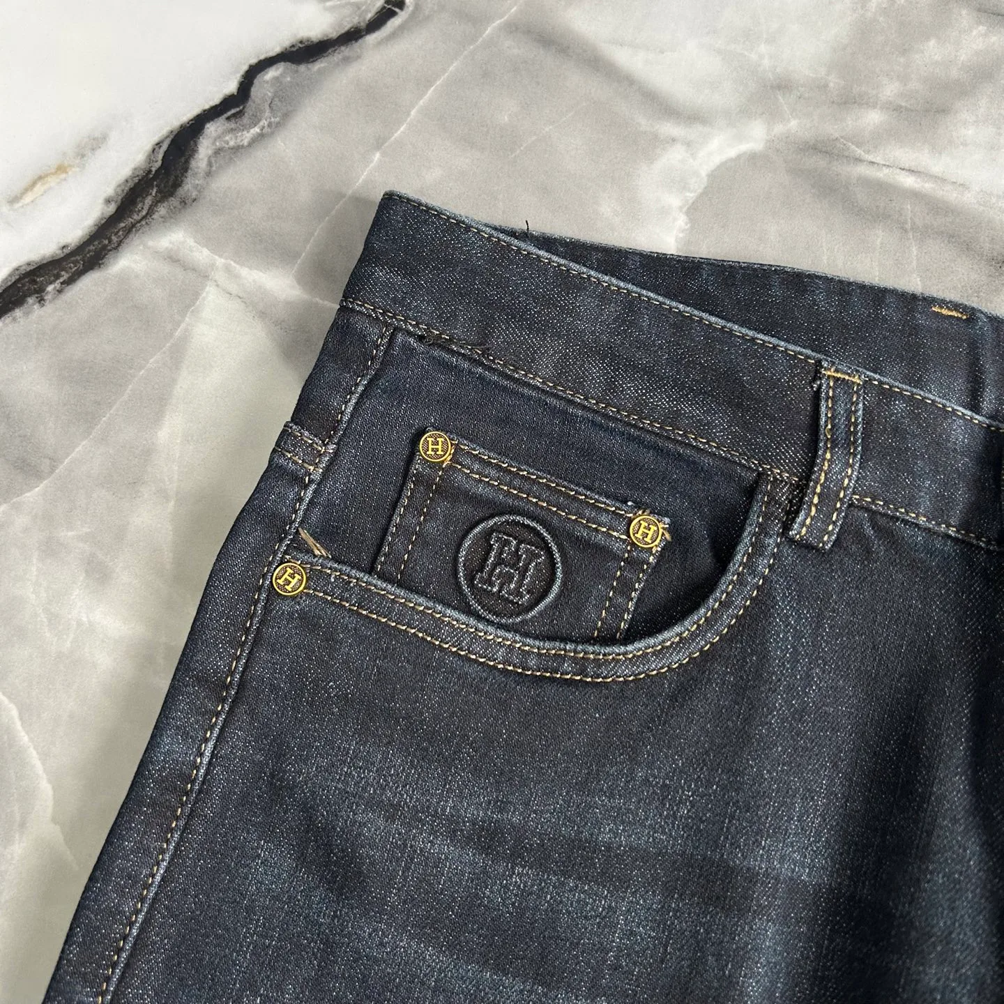 Джинсы Мужские Hermes 1889279