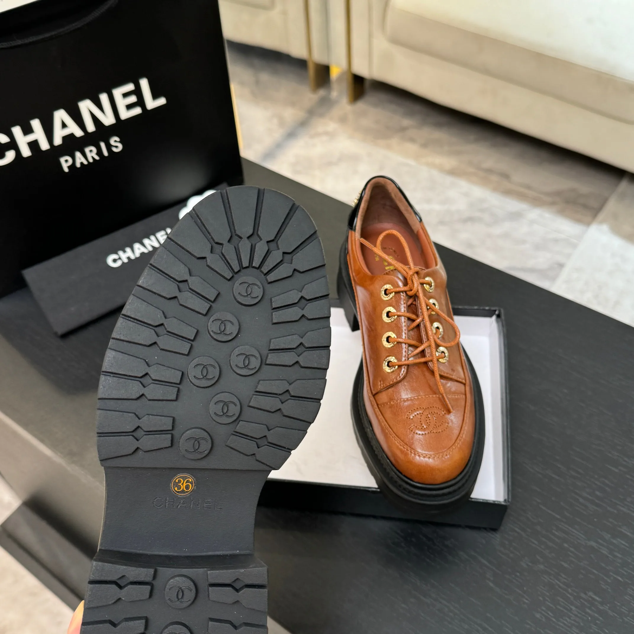 Лоферы Женские Chanel 116762