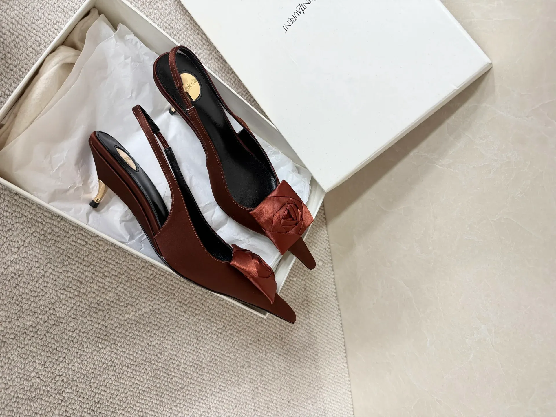 Туфли Женские Saint Laurent 710482