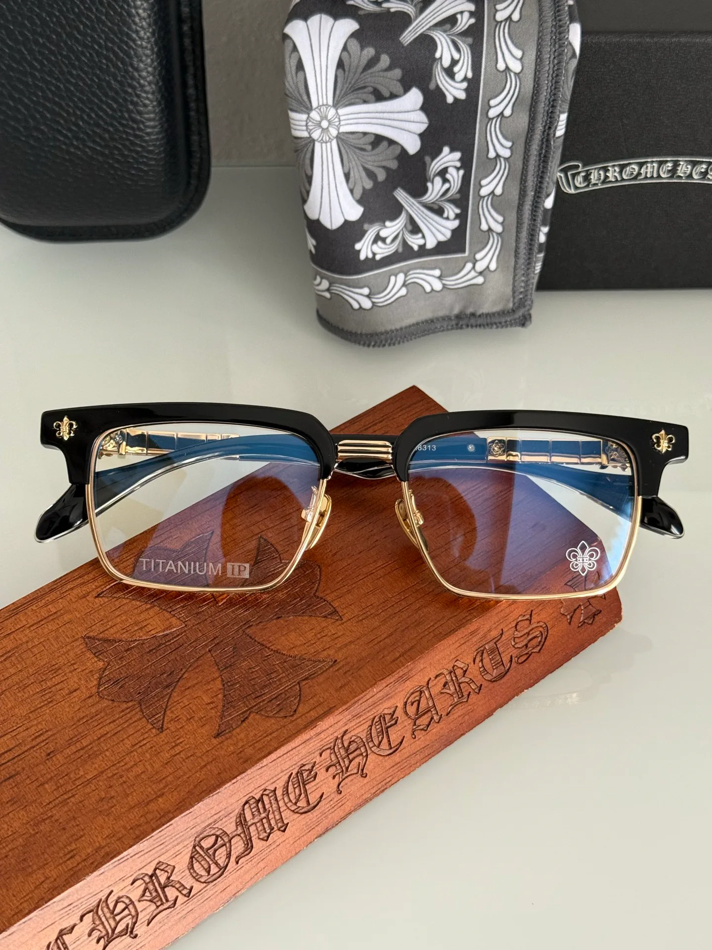 Очки Chrome Hearts 465700